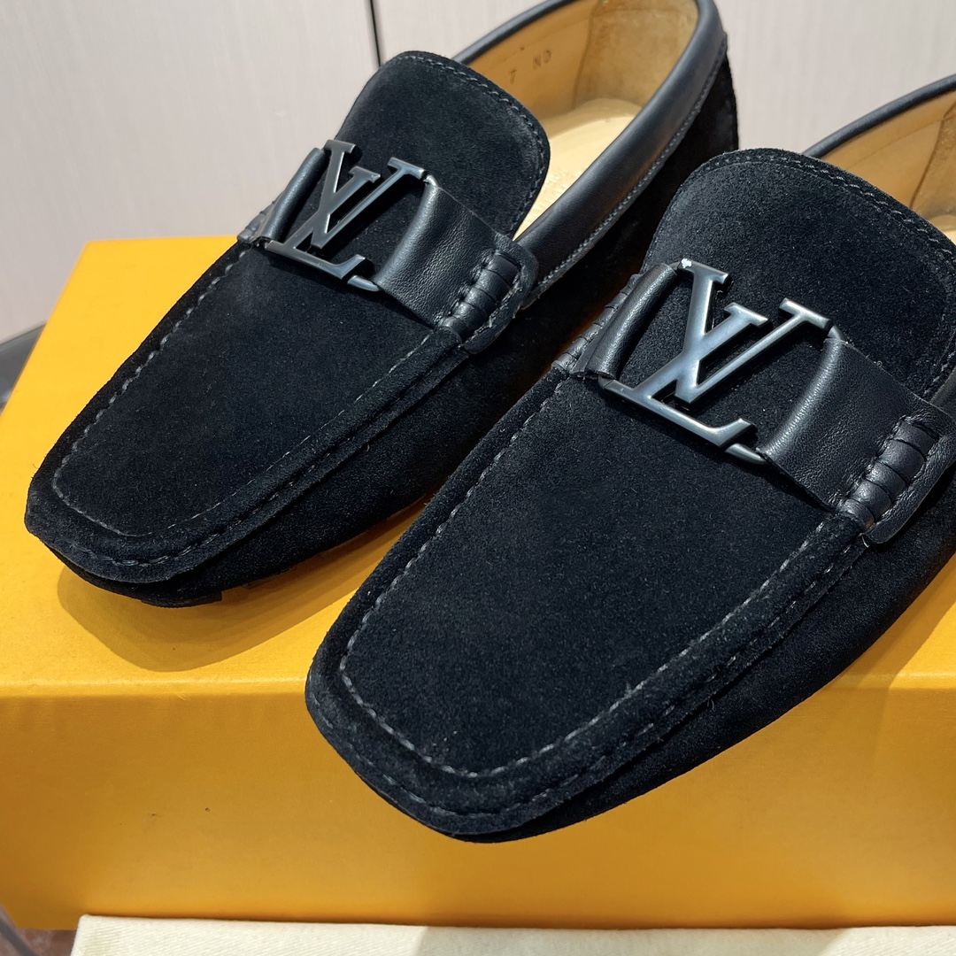 Louis Vuitton Loafers Cow Leather L-s