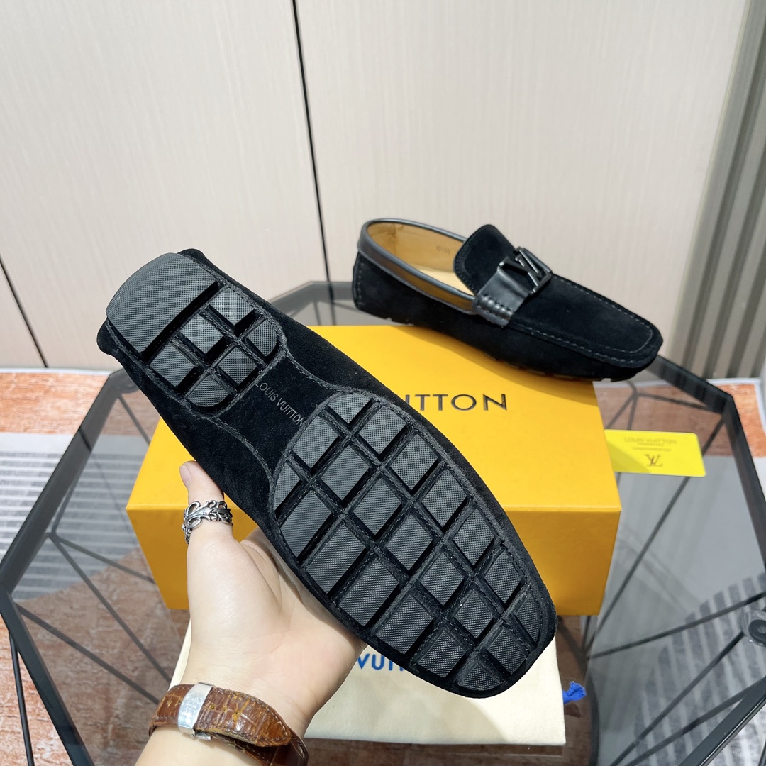 Louis Vuitton Loafers Cow Leather L-s