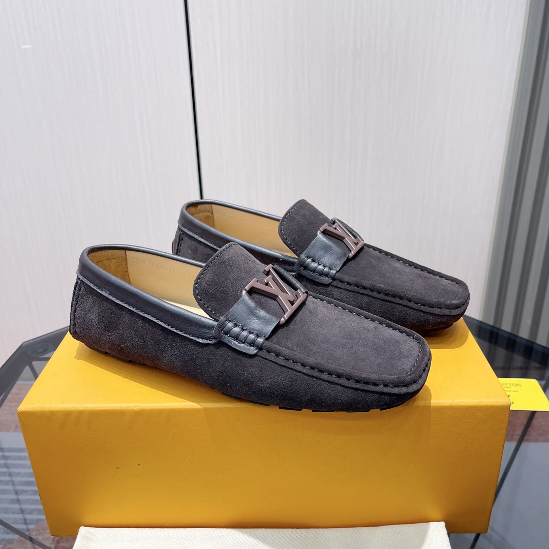 Louis Vuitton Loafers Cow Leather L-s