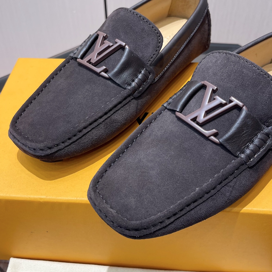 Louis Vuitton Loafers Cow Leather L-s