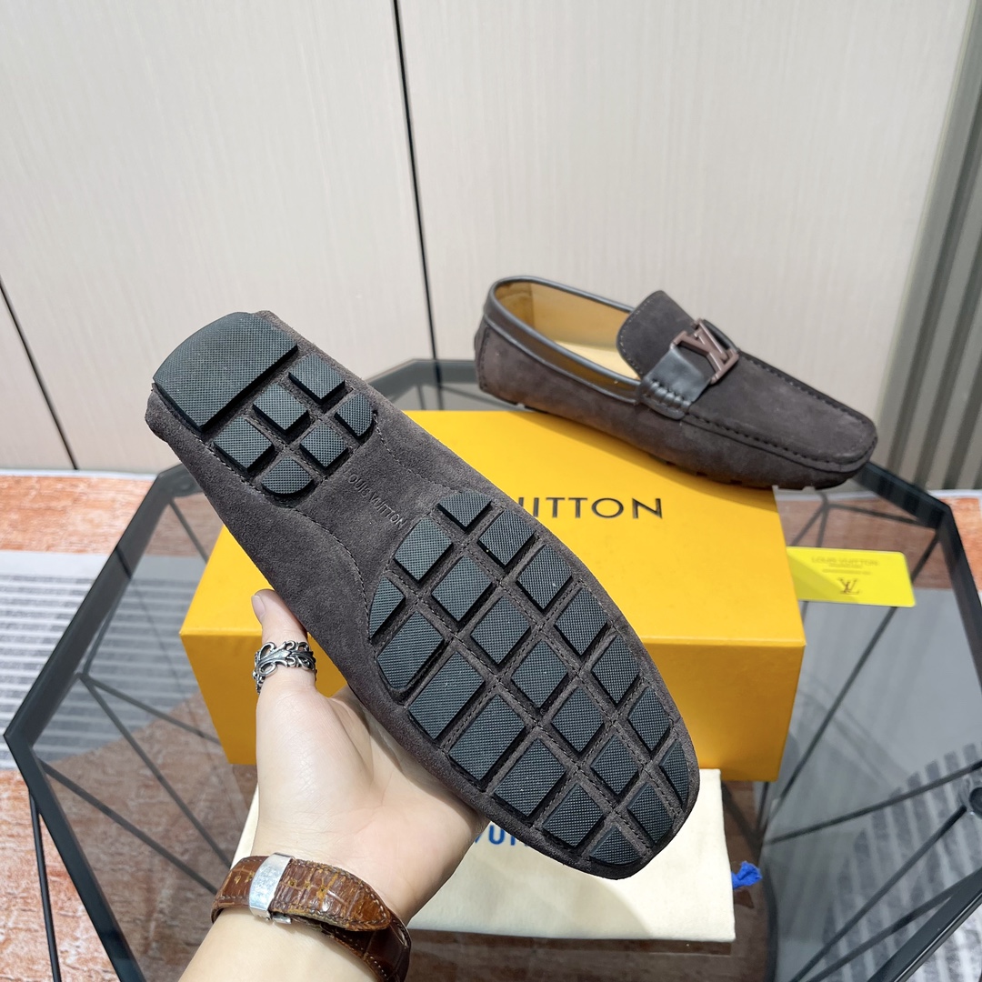 Louis Vuitton Loafers Cow Leather L-s