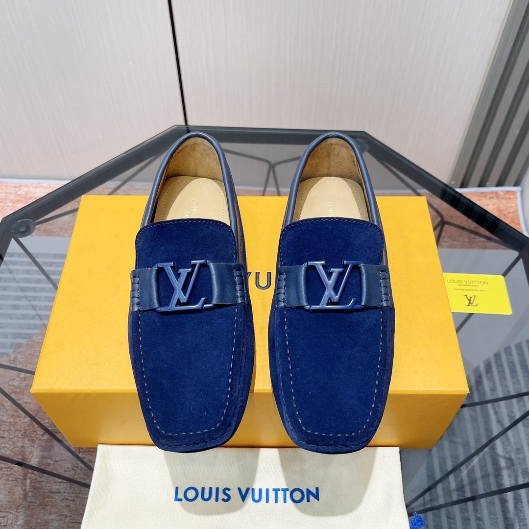 Louis Vuitton Loafers Cow Leather L-s