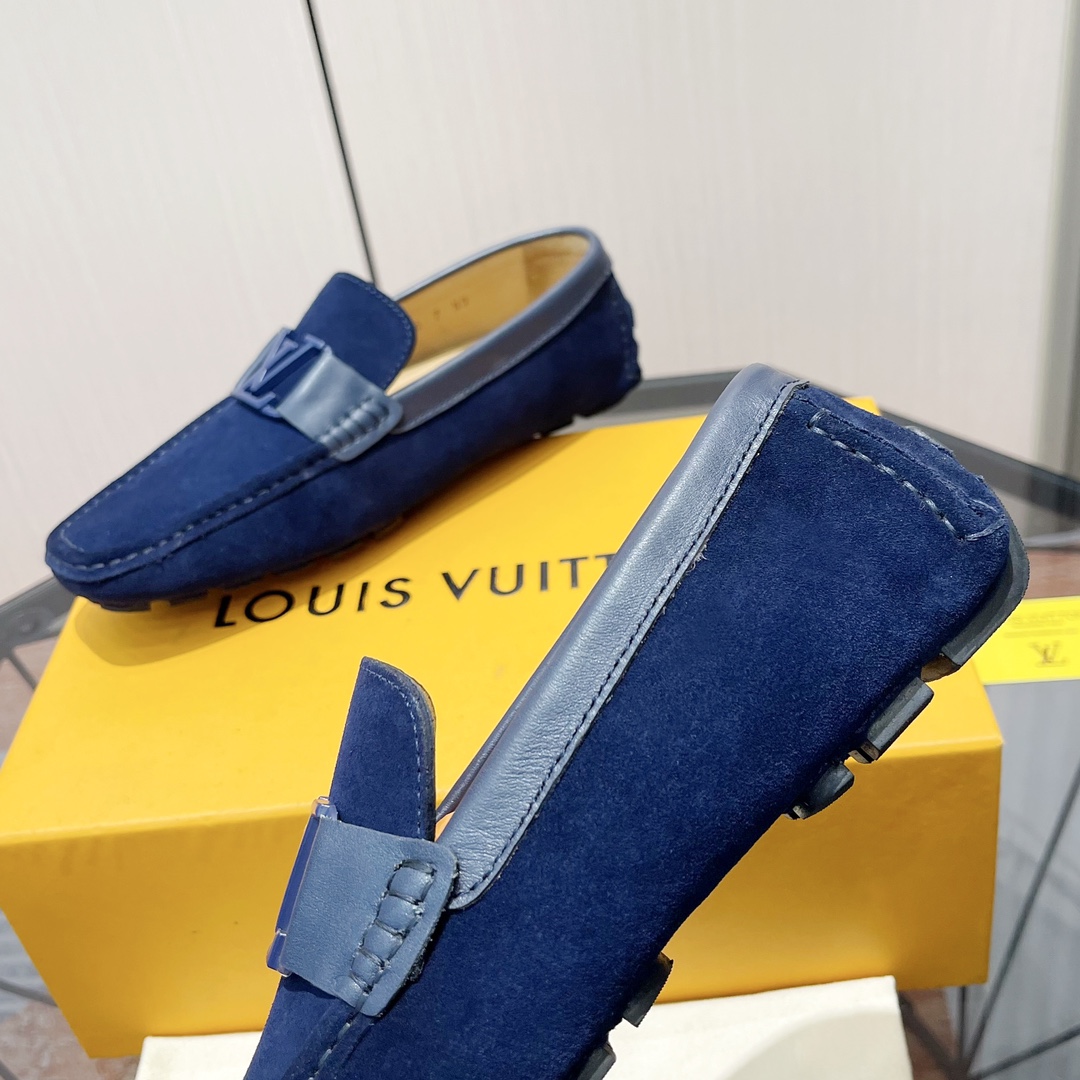 Louis Vuitton Loafers Cow Leather L-s