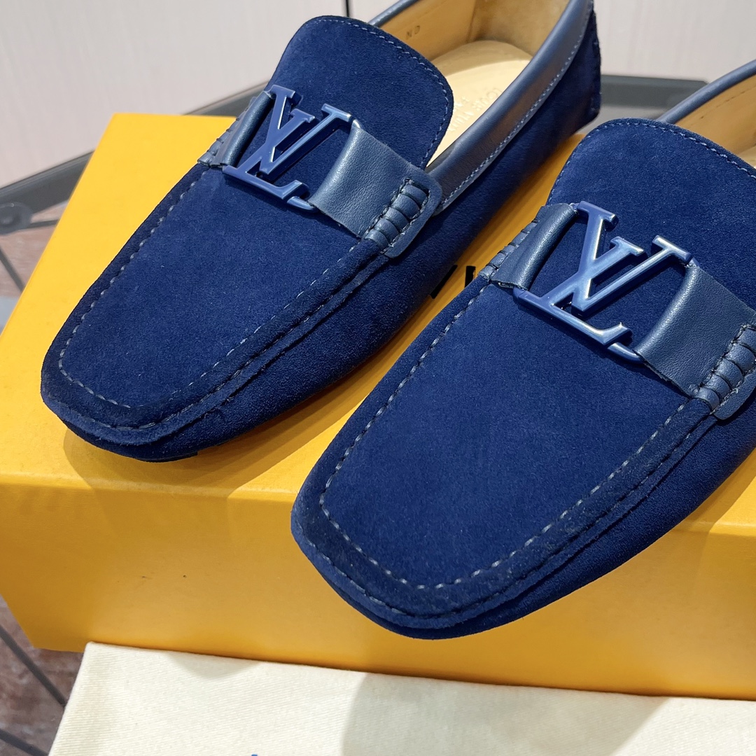 Louis Vuitton Loafers Cow Leather L-s