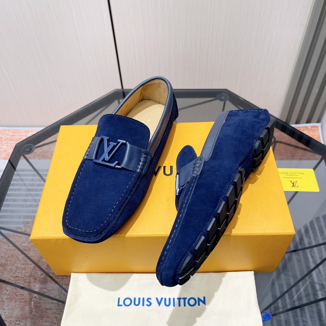 Louis Vuitton Loafers Cow Leather L-s