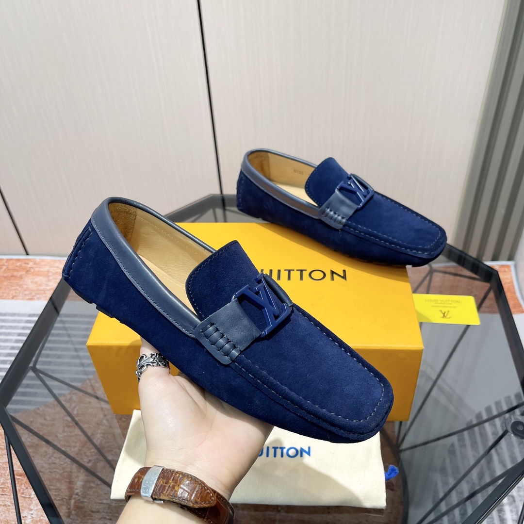 Louis Vuitton Loafers Cow Leather L-s