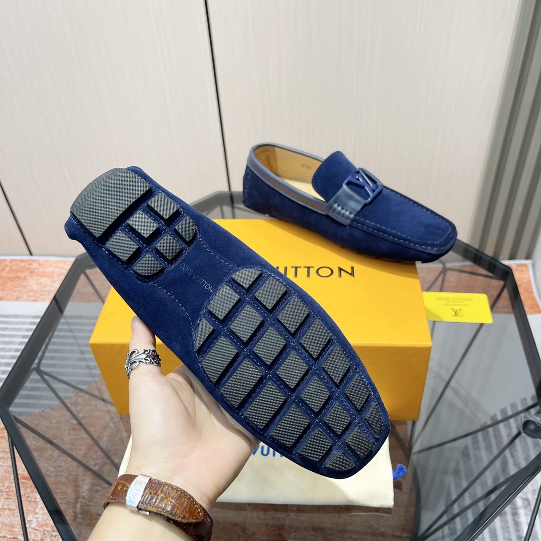 Louis Vuitton Loafers Cow Leather L-s