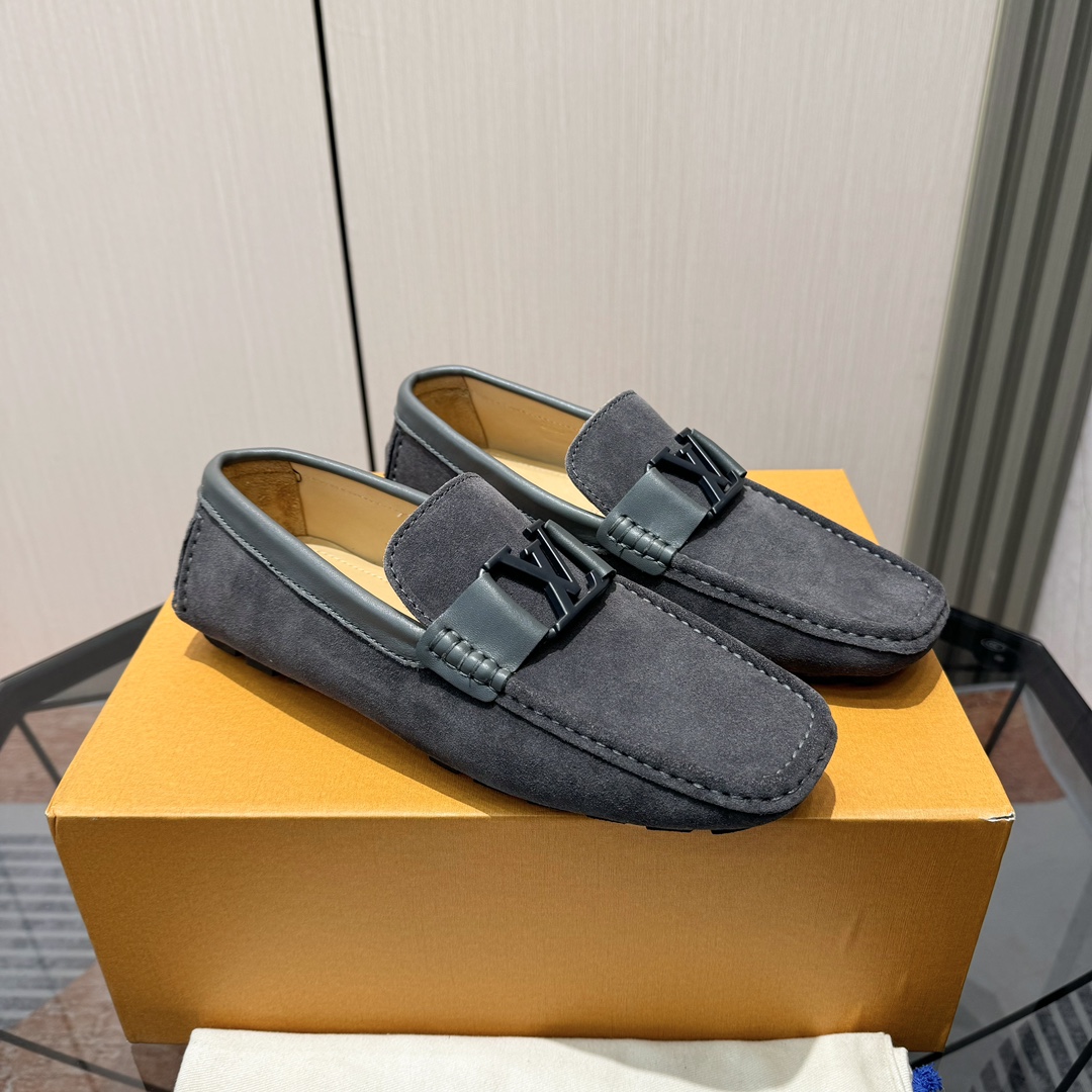 Louis Vuitton Loafers Cow Leather L-s
