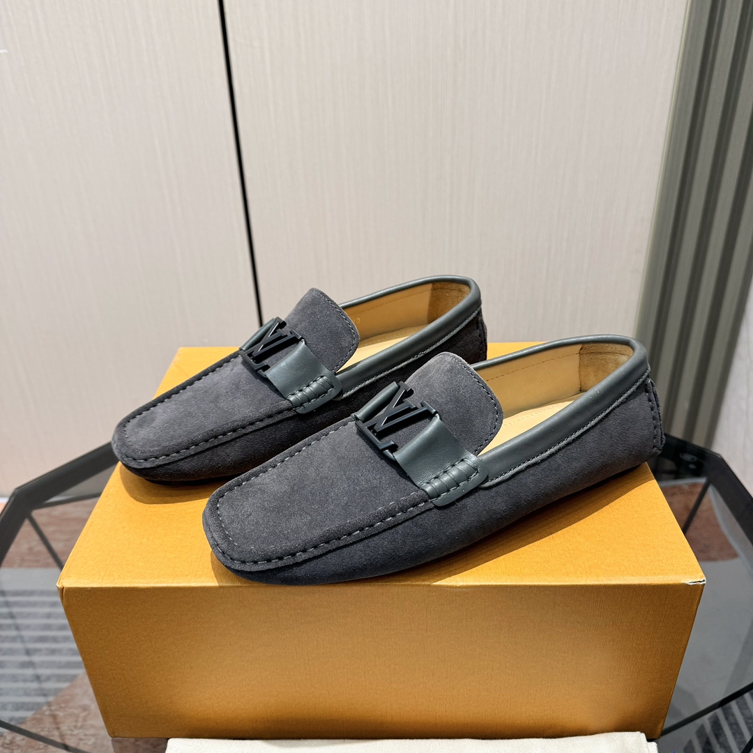 Louis Vuitton Loafers Cow Leather L-s