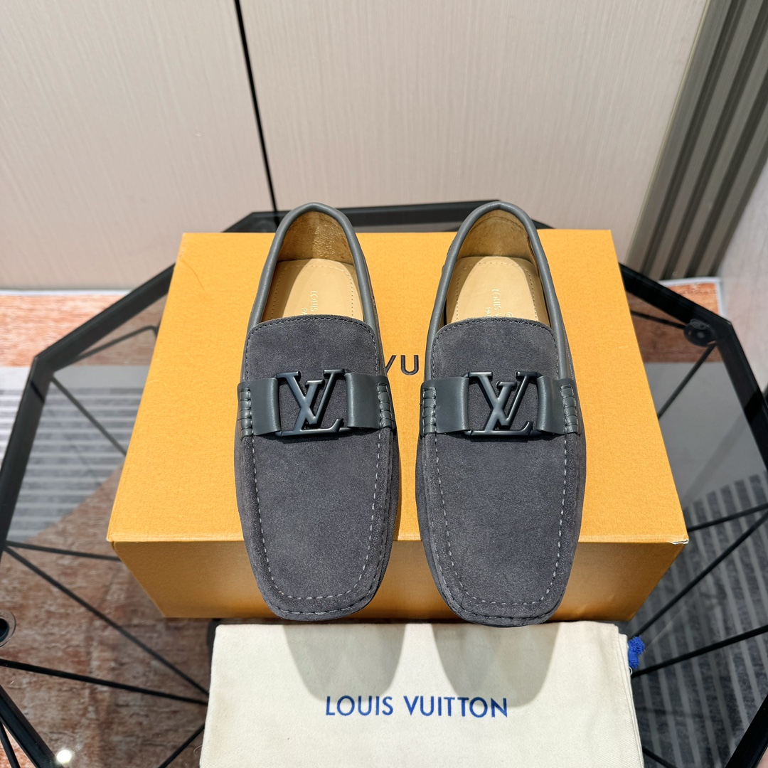Louis Vuitton Loafers Cow Leather L-s