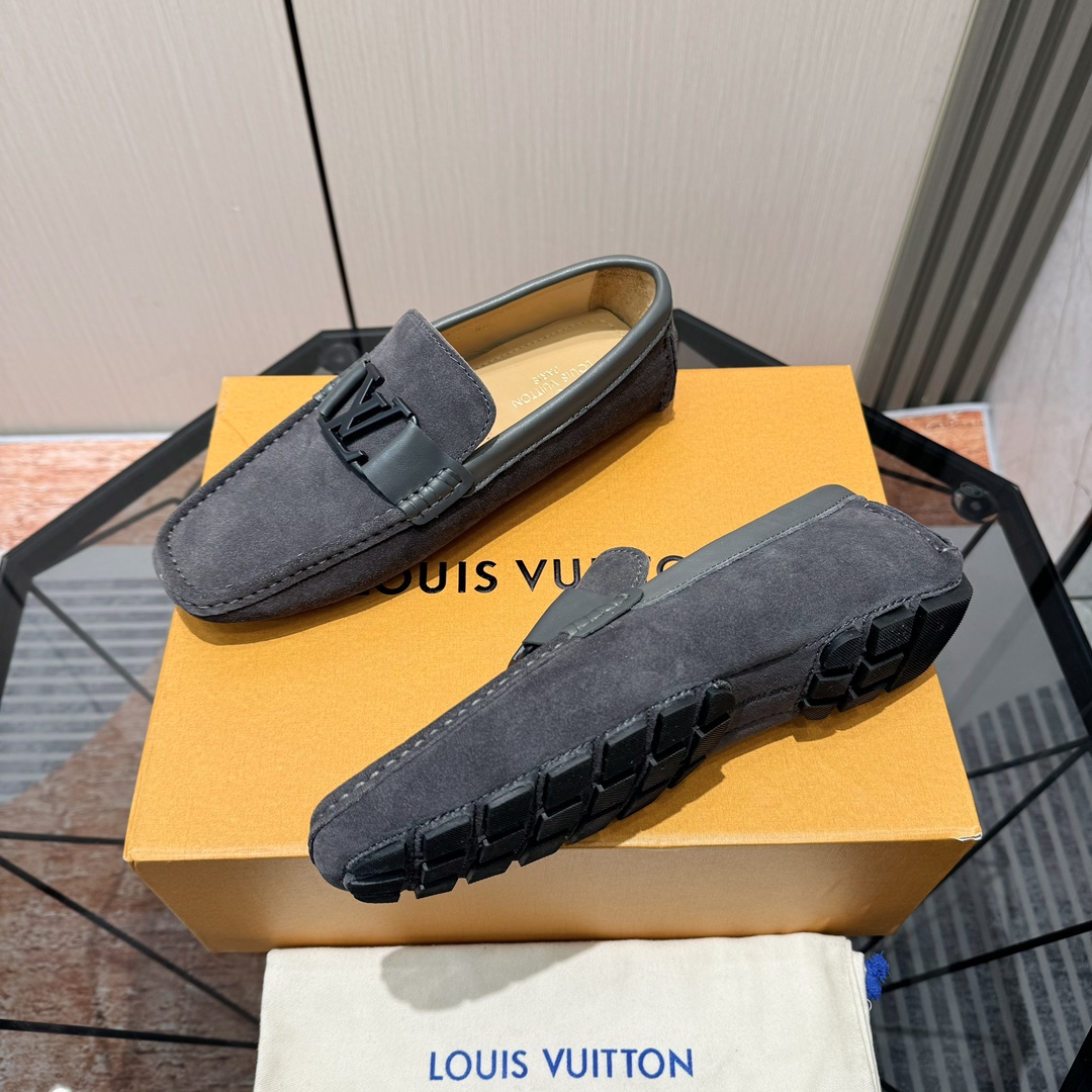 Louis Vuitton Loafers Cow Leather L-s