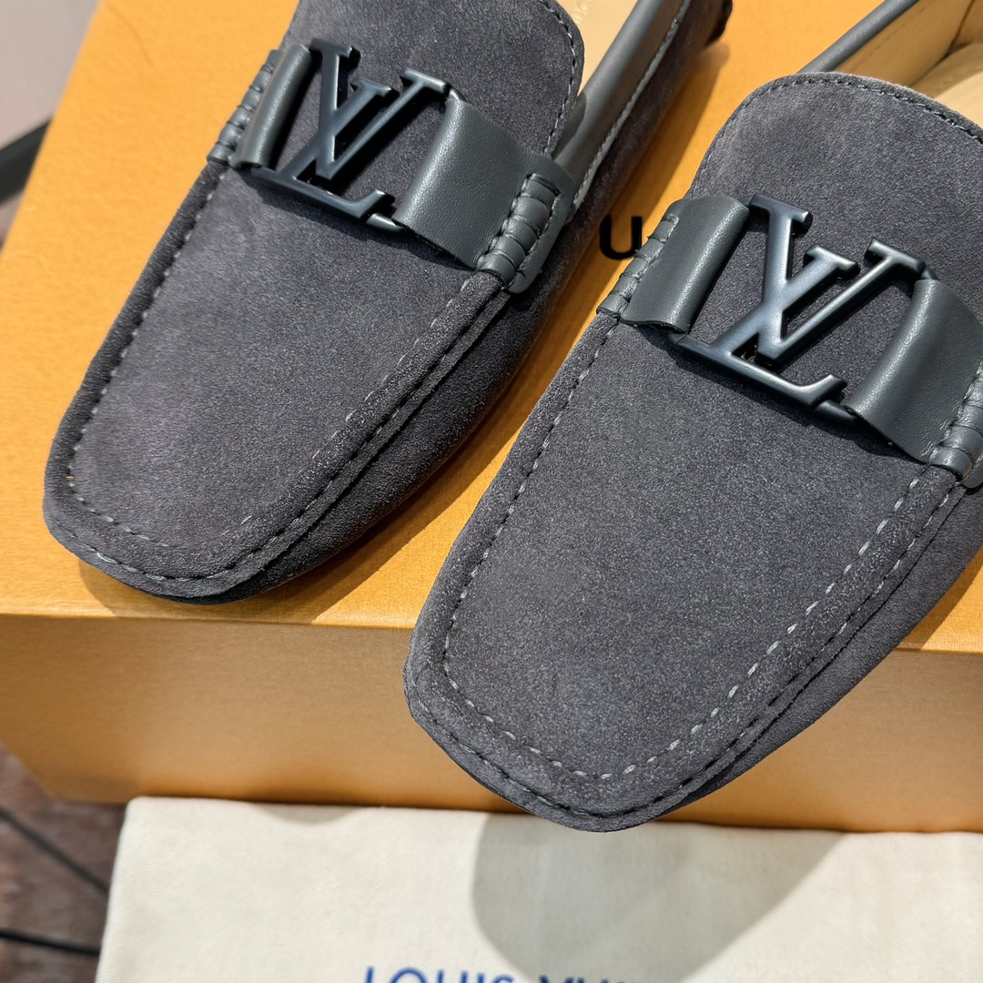 Louis Vuitton Loafers Cow Leather L-s