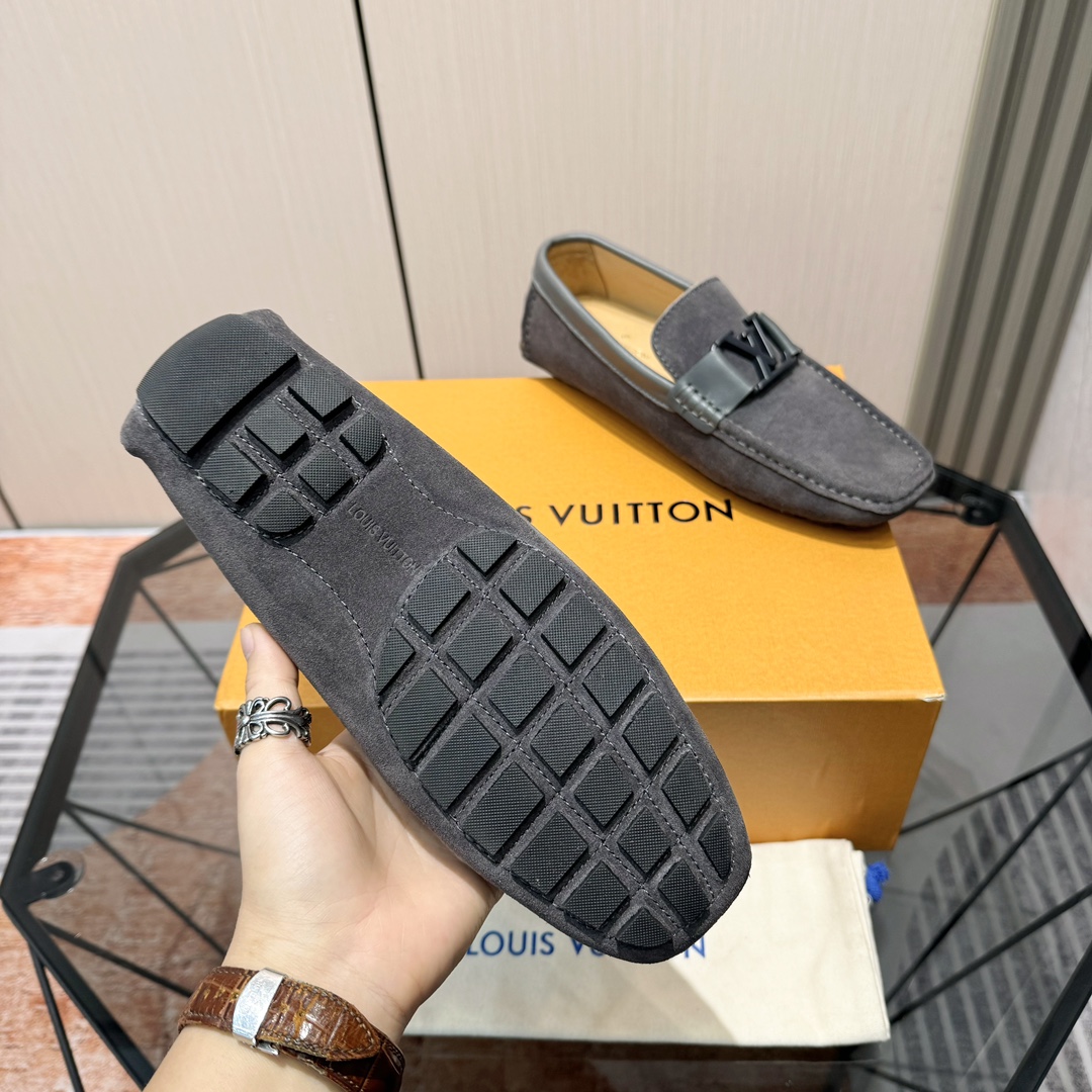 Louis Vuitton Loafers Cow Leather L-s