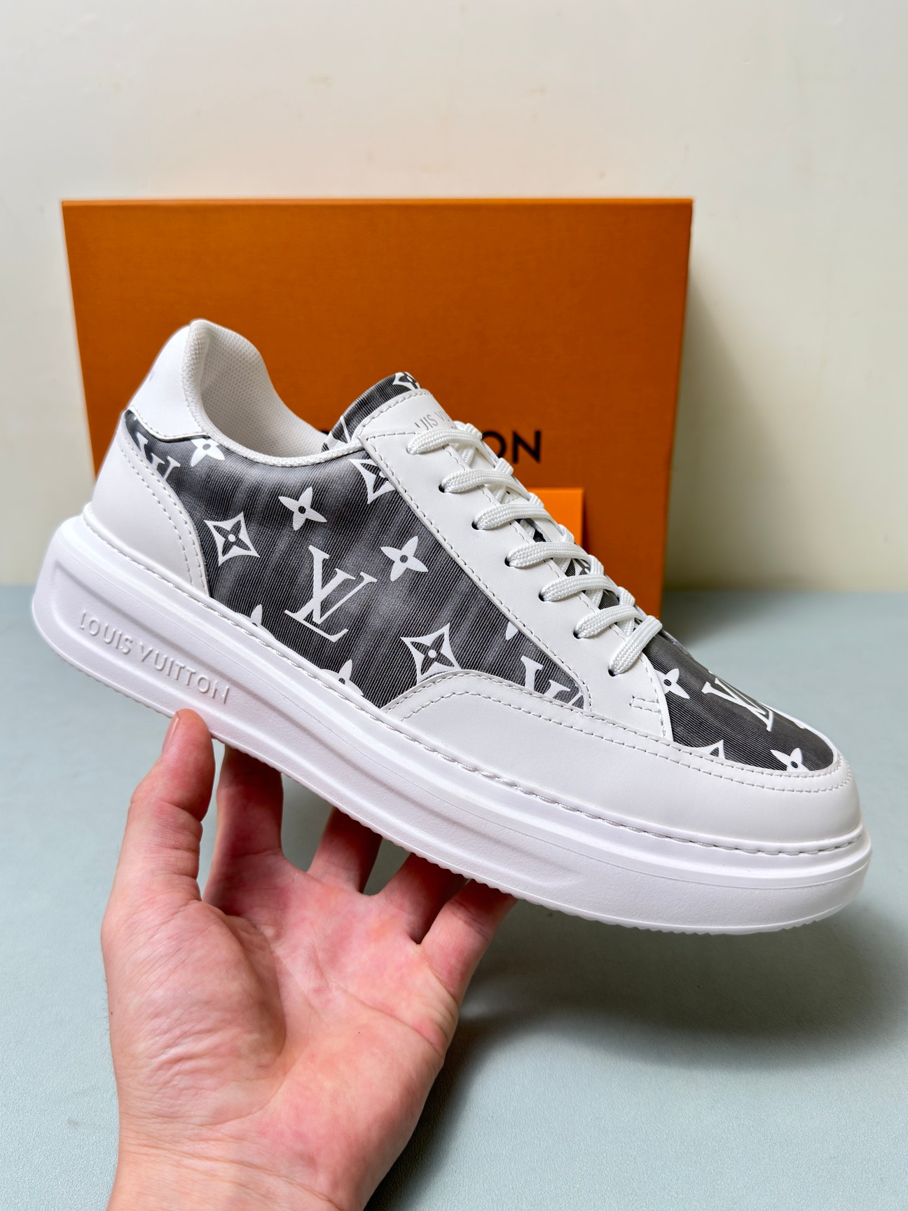 Louis Vuitton Male Sneakers 45-l