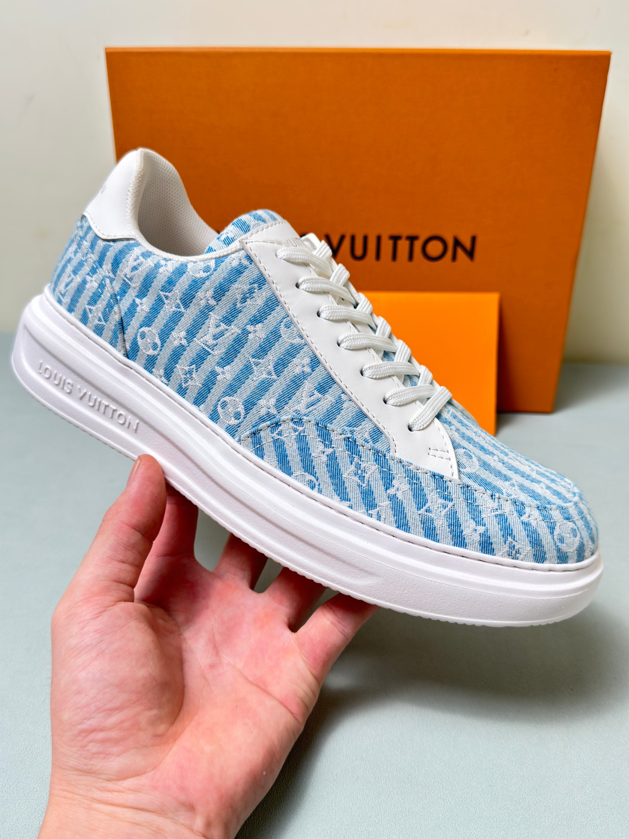 Louis Vuitton Male Sneakers 45-l