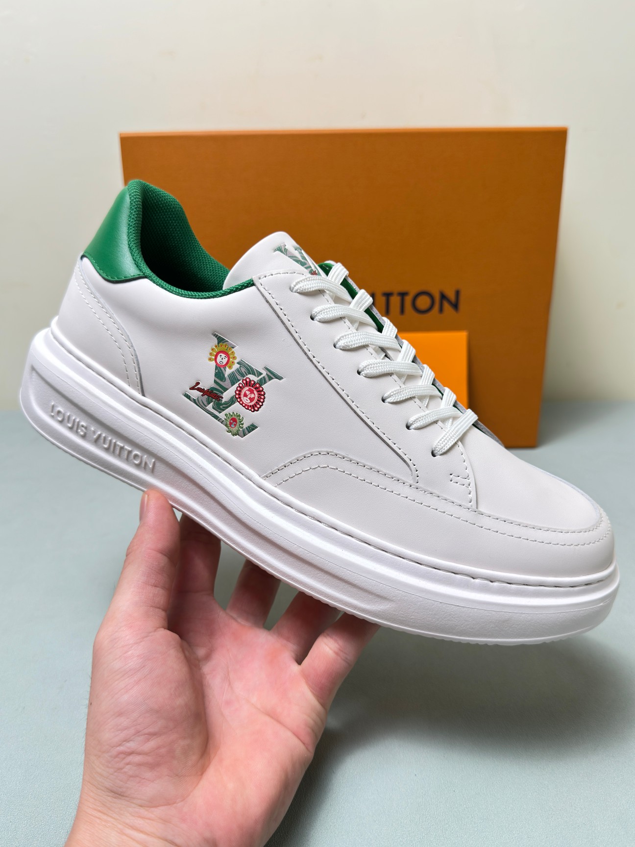 Louis Vuitton Male Sneakers 45-l