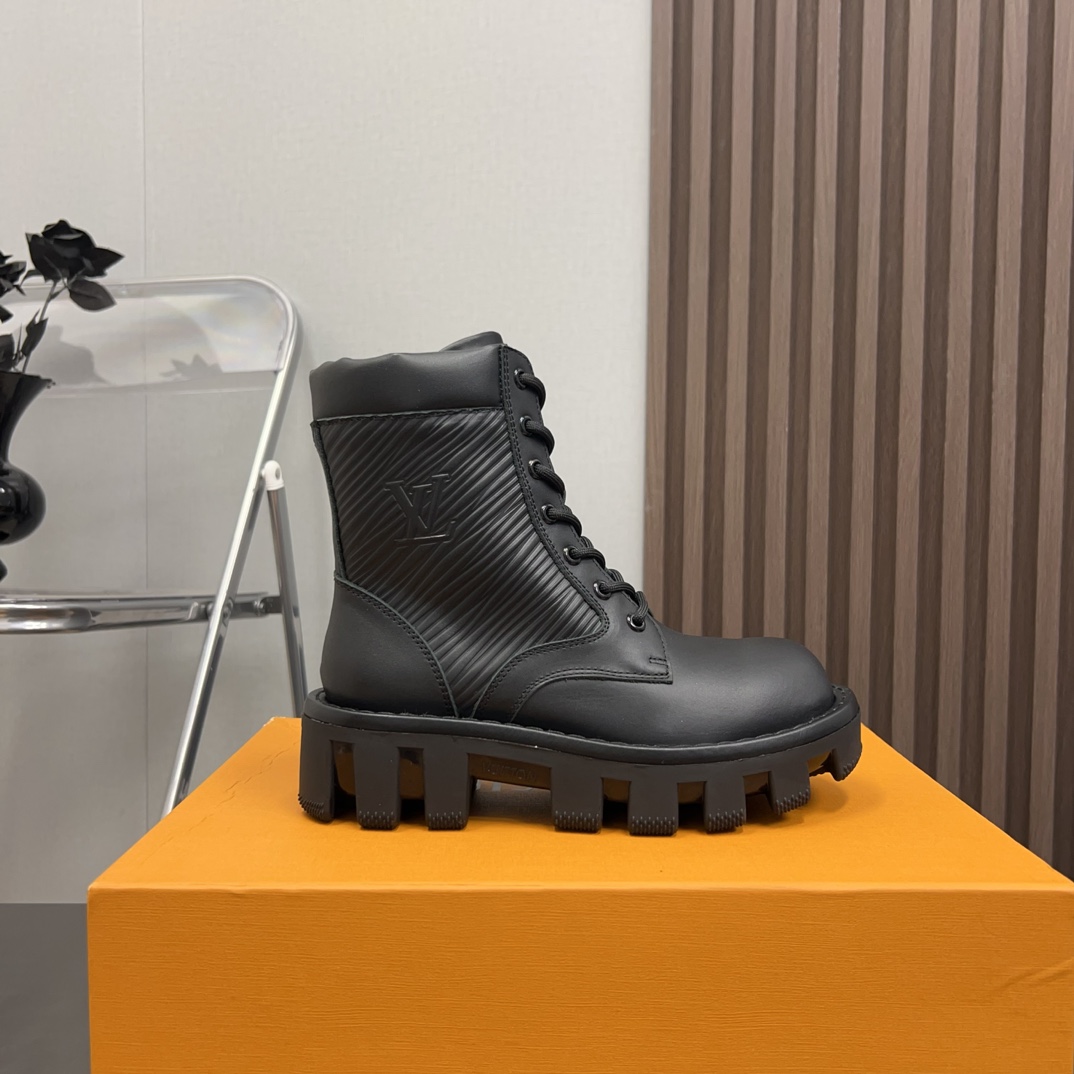 Male Boots Cow Leather M-l-s