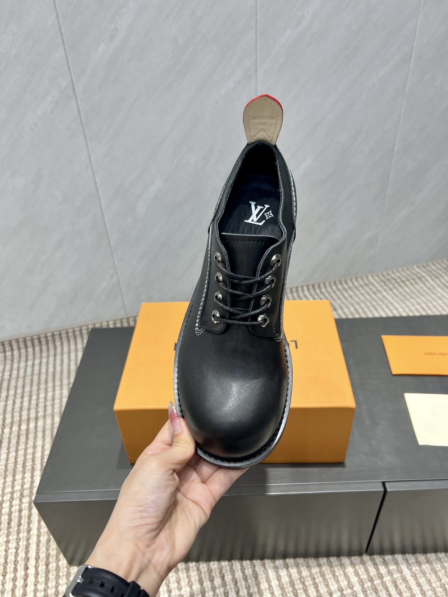 Male Boots Cow Leather M-l-s