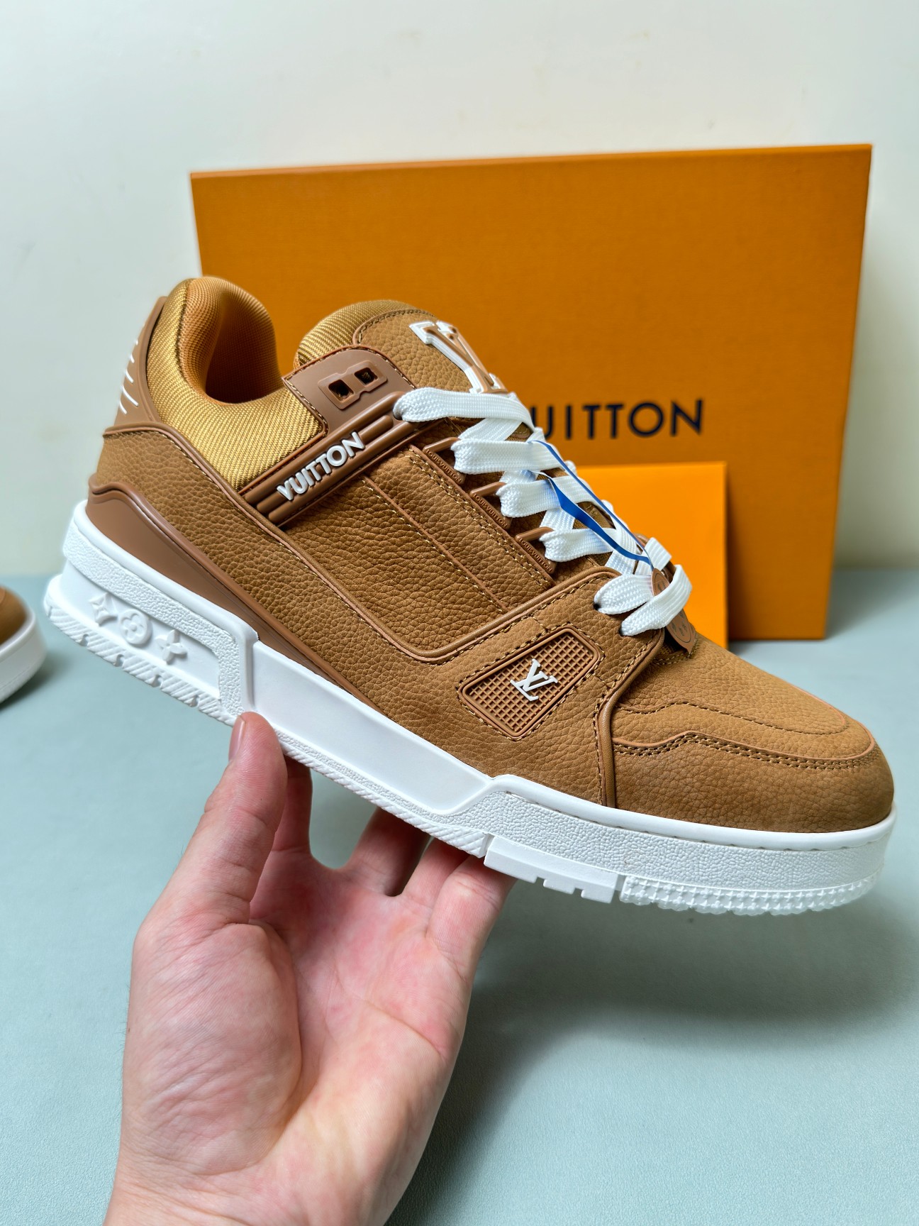 Louis Vuitton Male Sneakers Breathable M-l-s