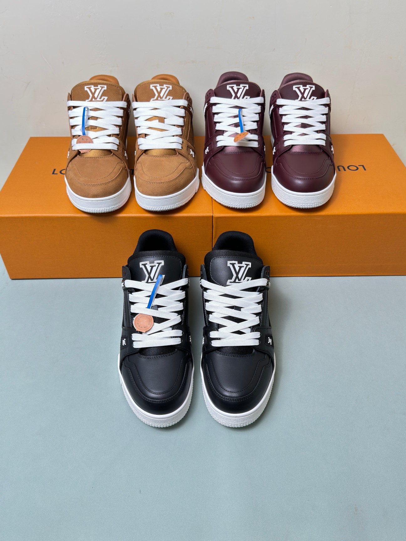Louis Vuitton Male Sneakers Breathable M-l-s