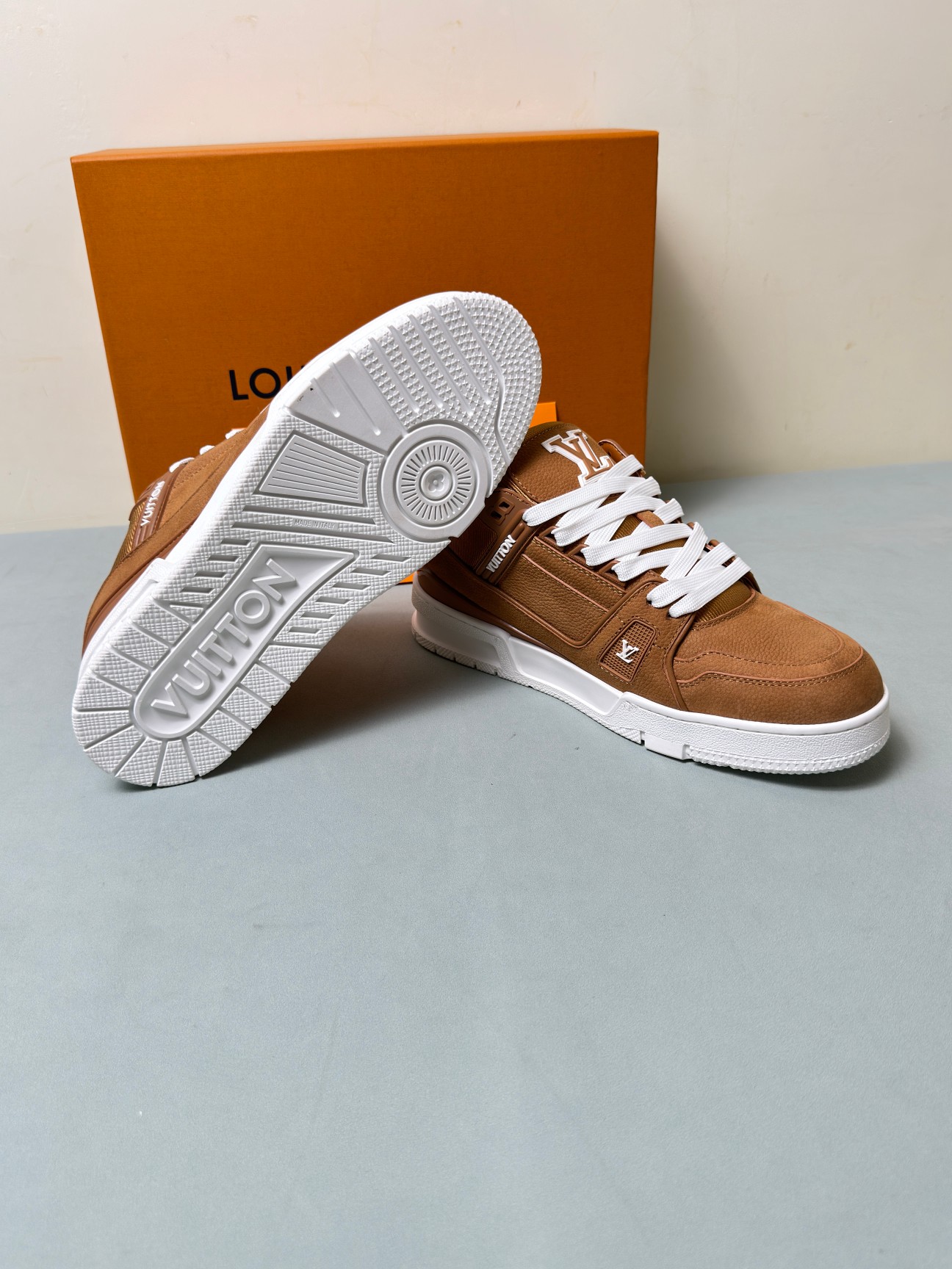 Louis Vuitton Male Sneakers Breathable M-l-s