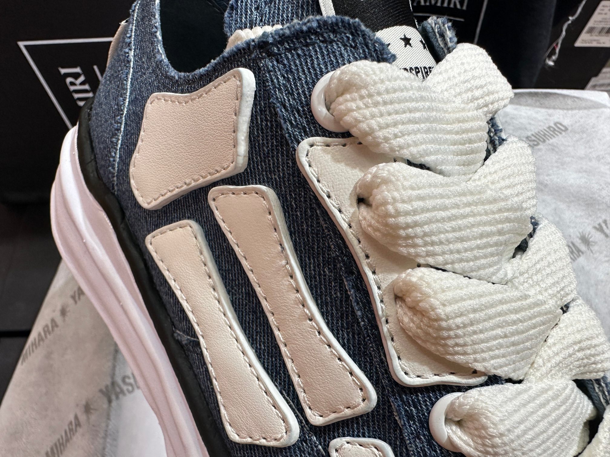 Amiri Male Canvas Shoes Canvas M-l-s