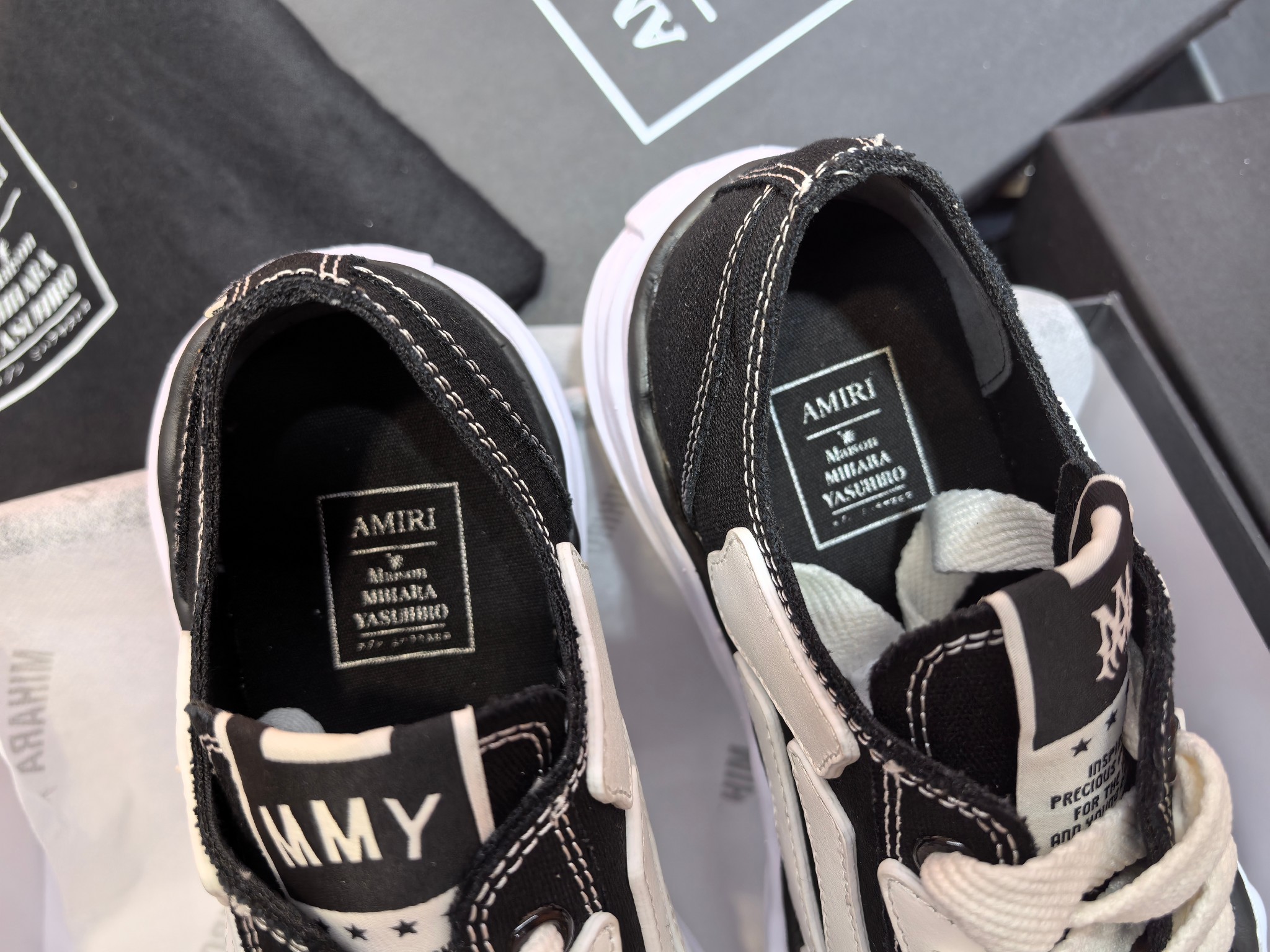 Amiri Male Canvas Shoes Canvas M-l-s