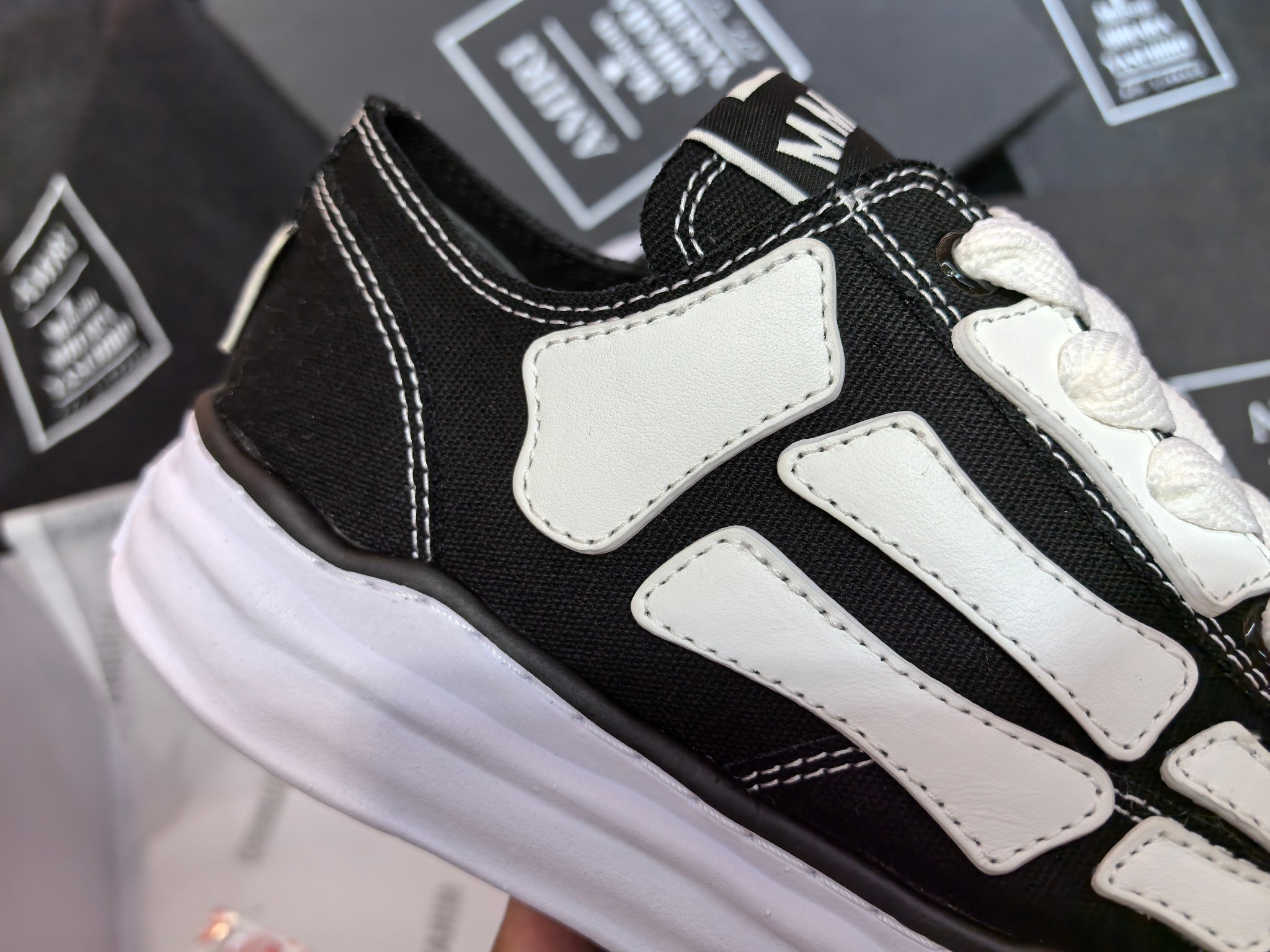 Amiri Male Canvas Shoes Canvas M-l-s