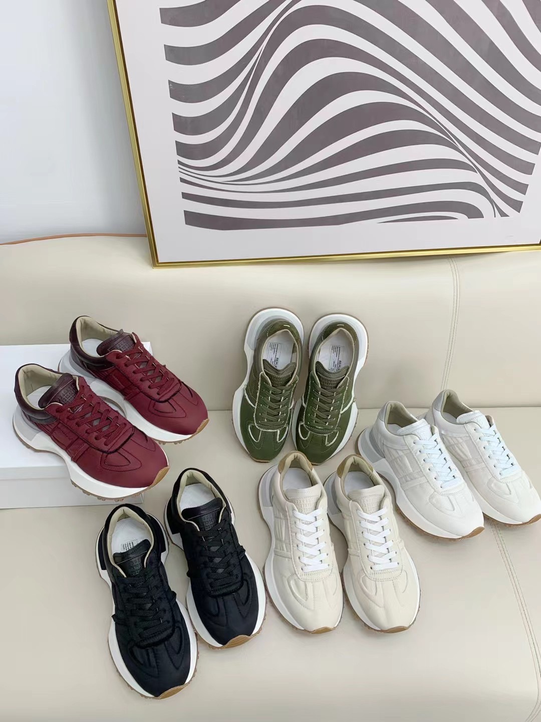 Male Sneakers Breathable M-l-s