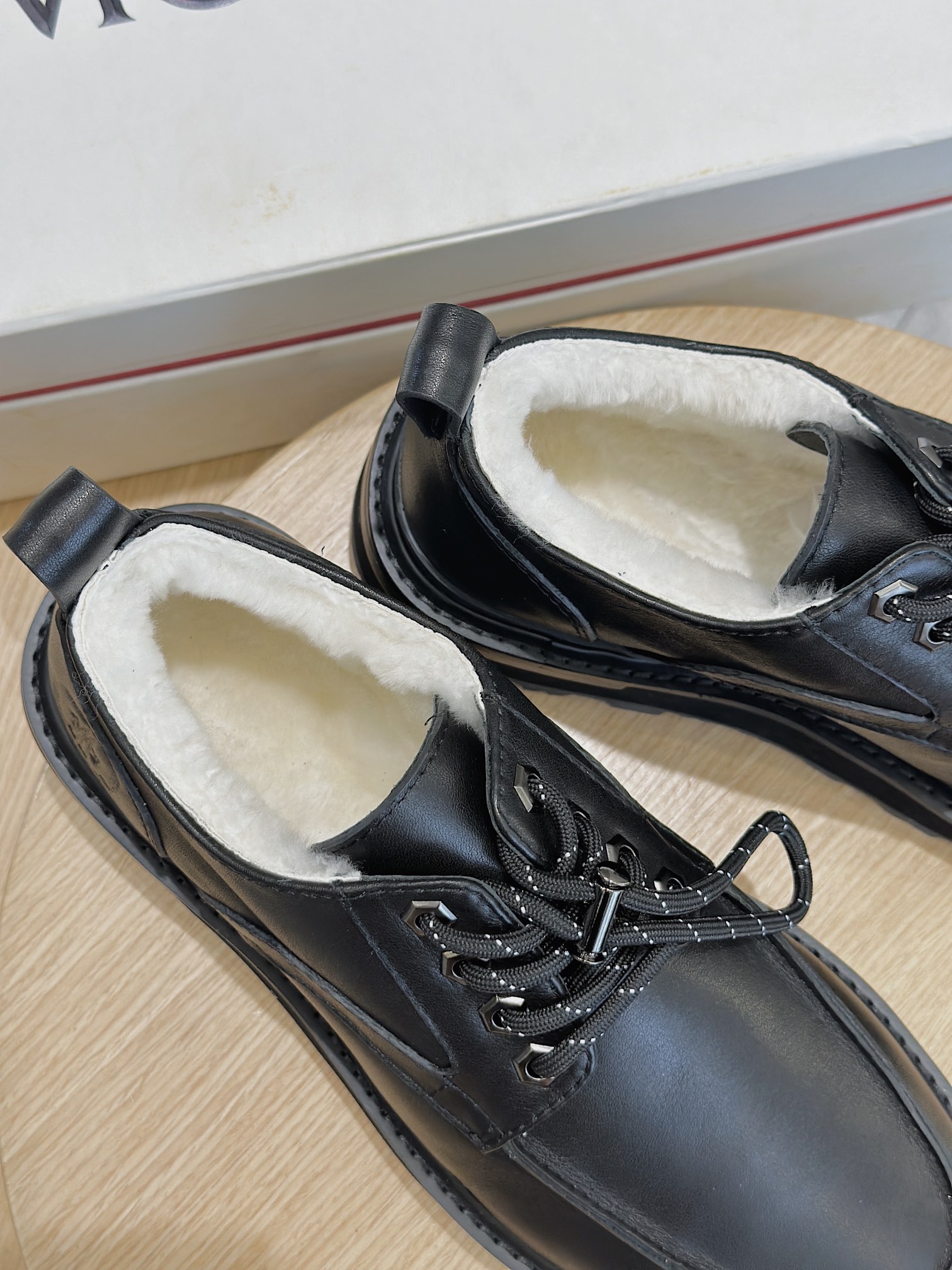 Moncler Male Leather Shoes Cow Leather M-l-s