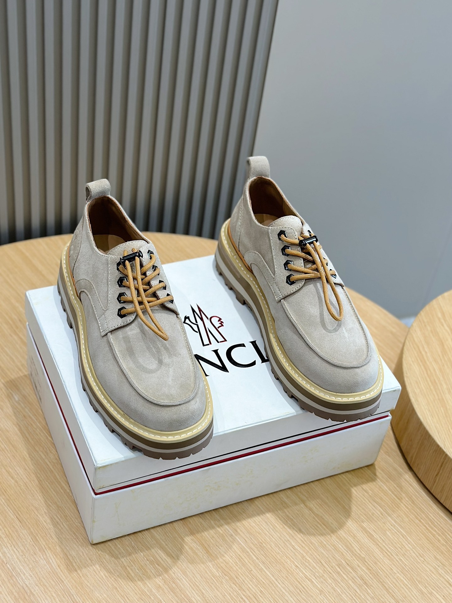 Moncler Male Leather Shoes Cow Leather M-l-s