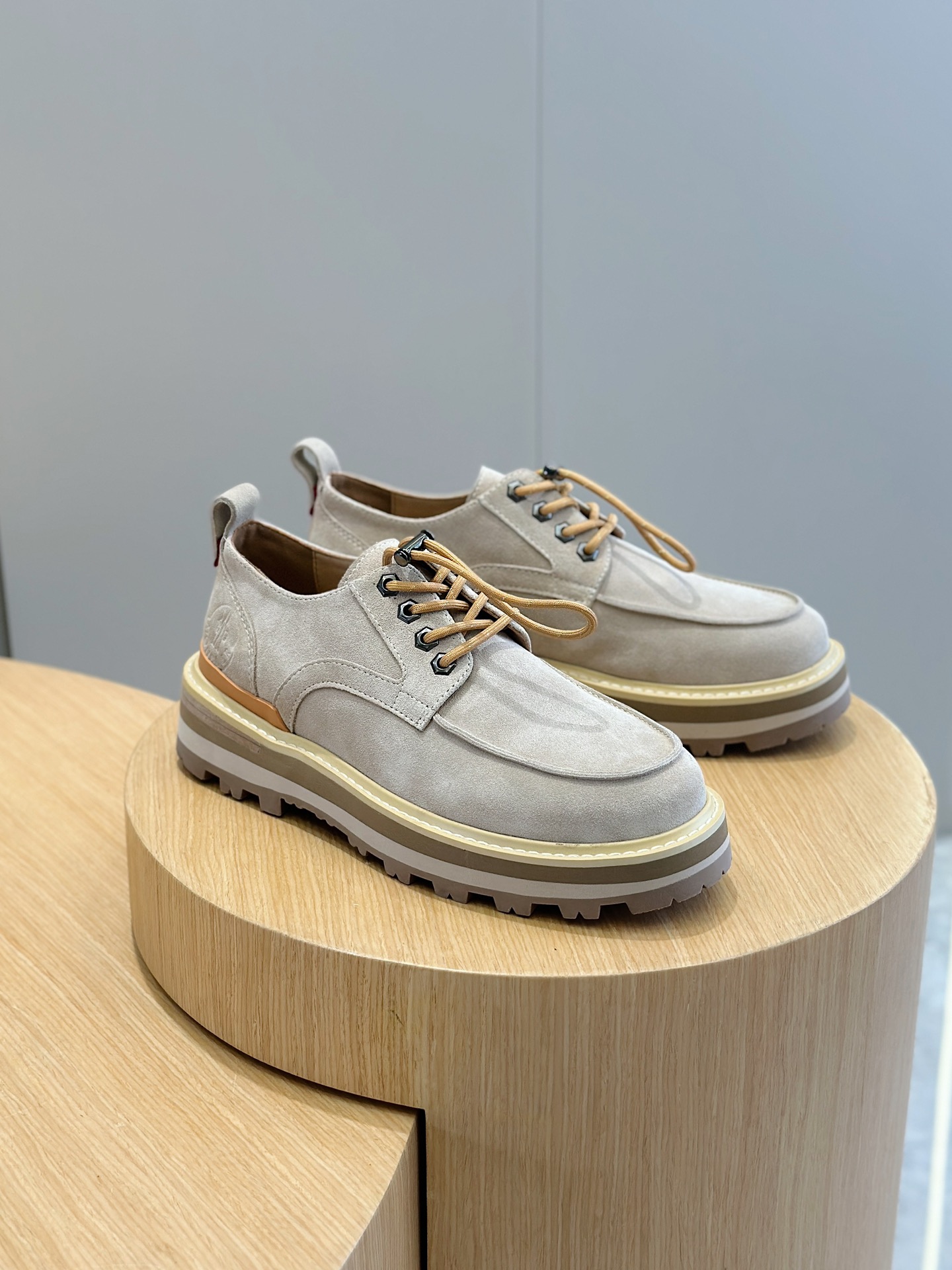 Moncler Male Leather Shoes Cow Leather M-l-s