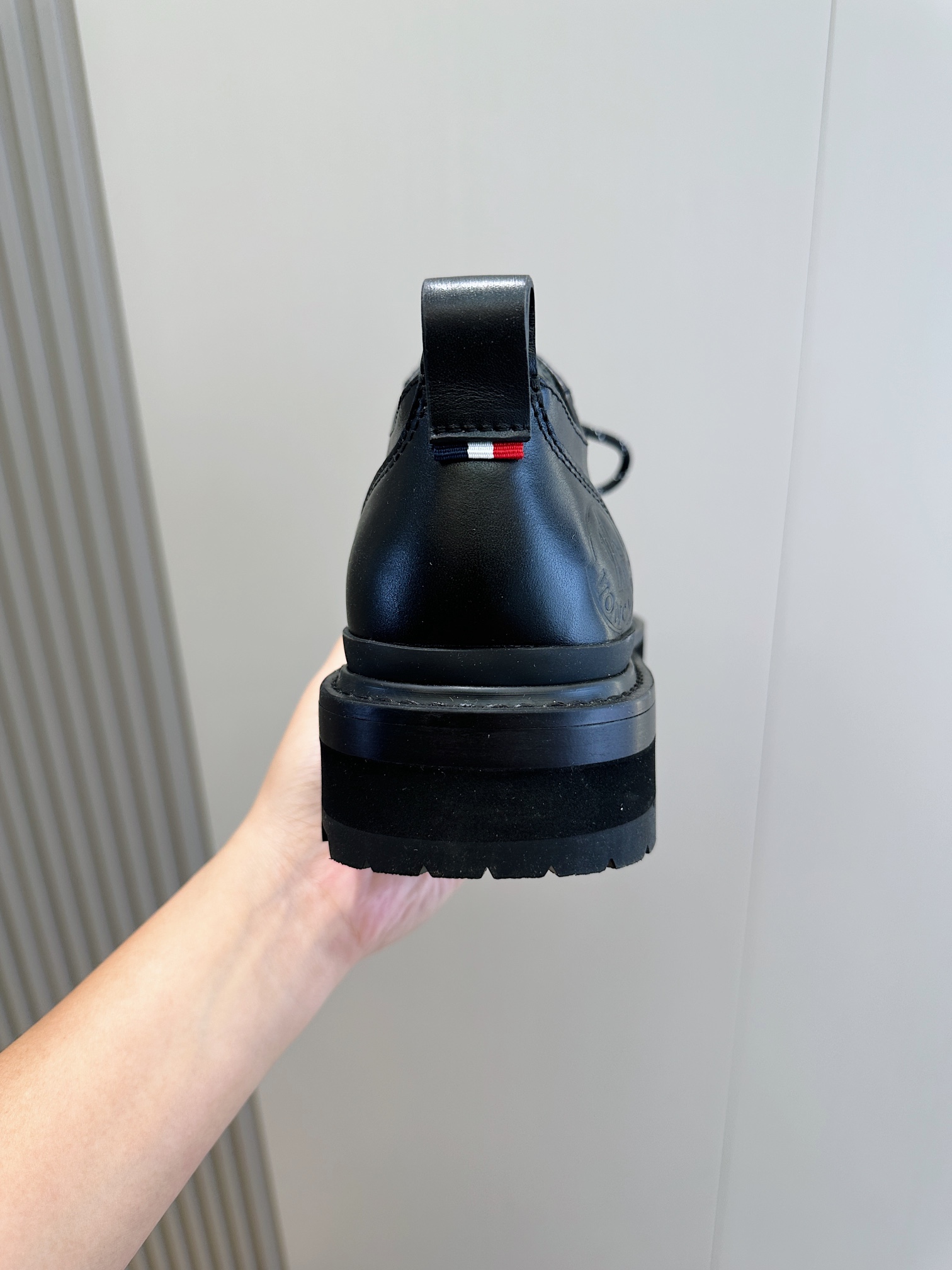 Moncler Male Leather Shoes Cow Leather M-l-s