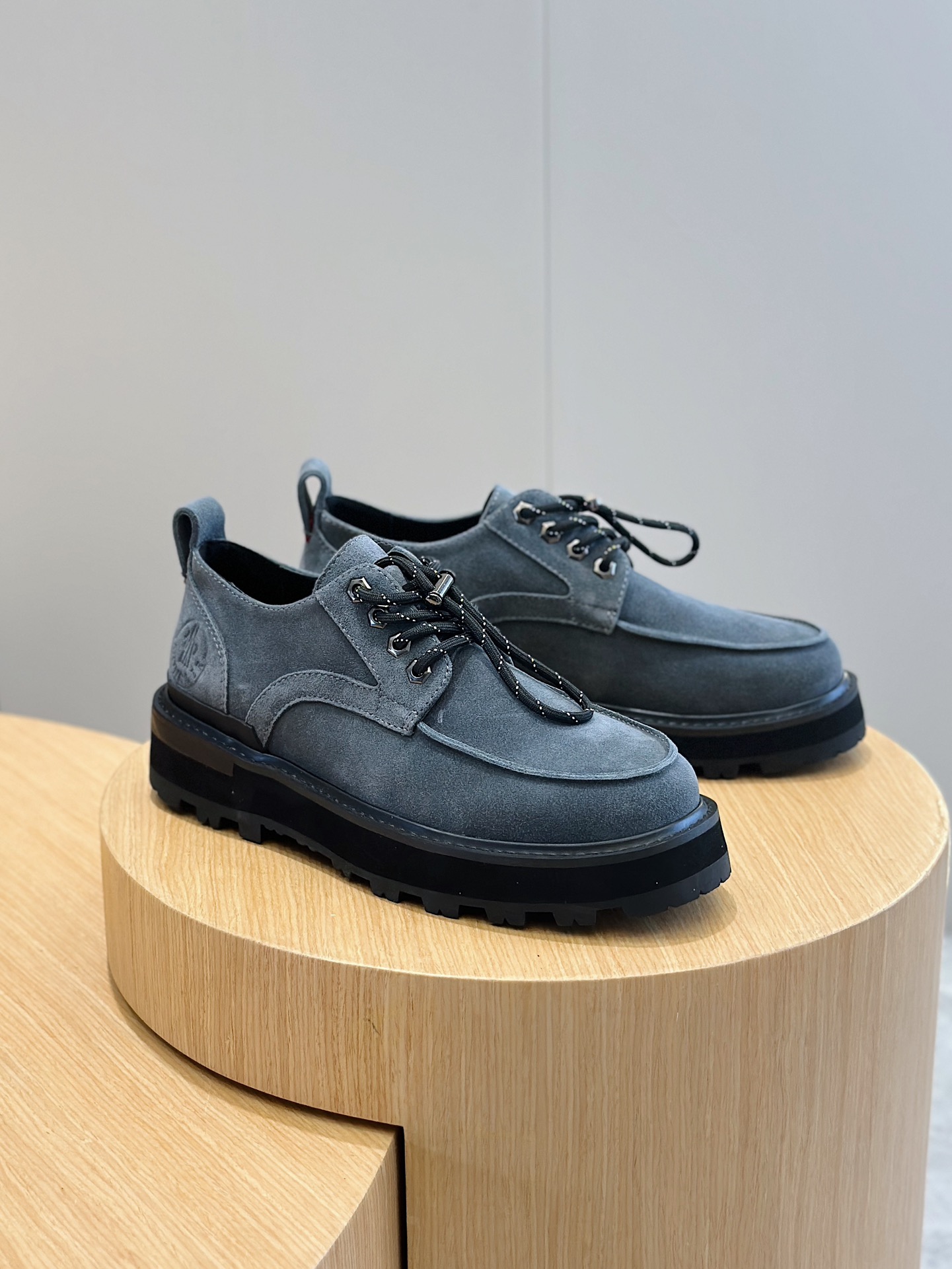 Moncler Male Leather Shoes Cow Leather M-l-s