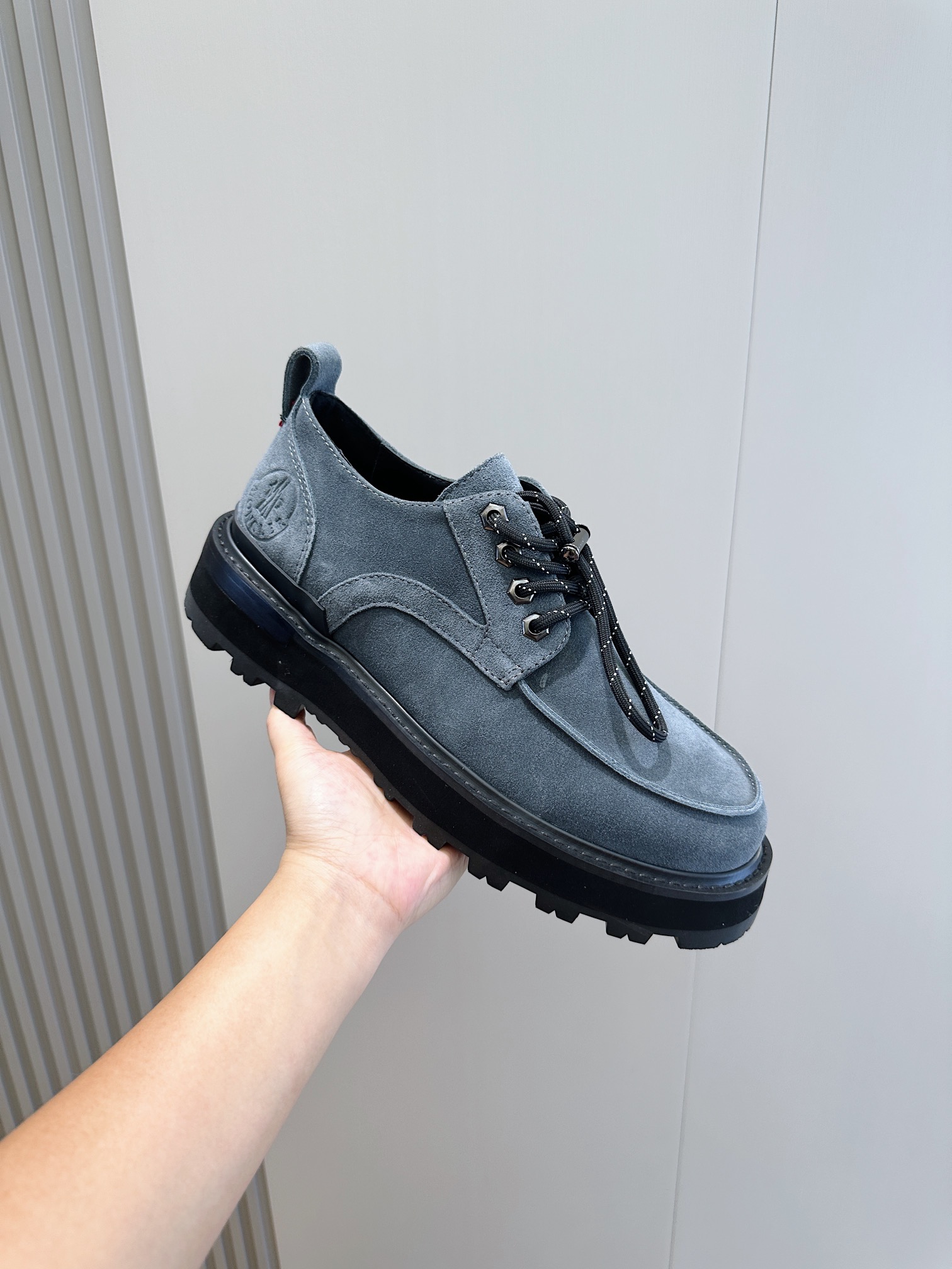 Moncler Male Leather Shoes Cow Leather M-l-s