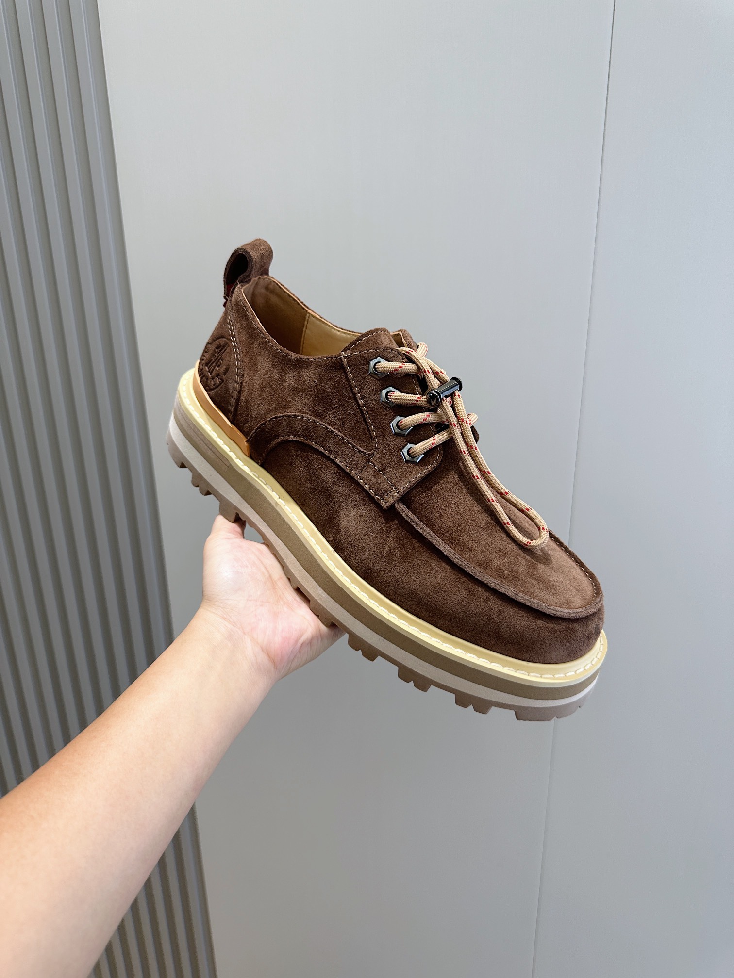 Moncler Male Leather Shoes Cow Leather M-l-s