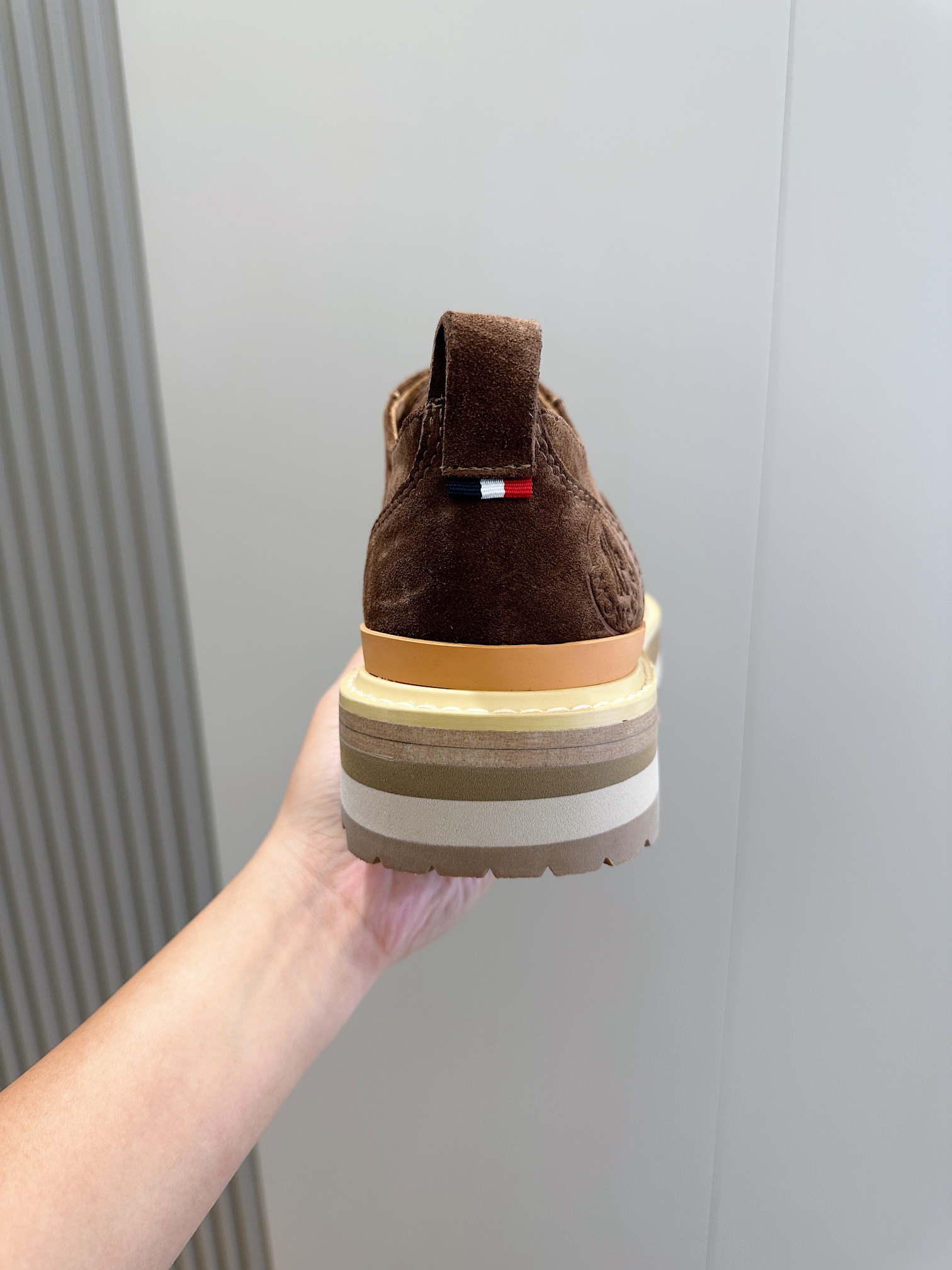 Moncler Male Leather Shoes Cow Leather M-l-s