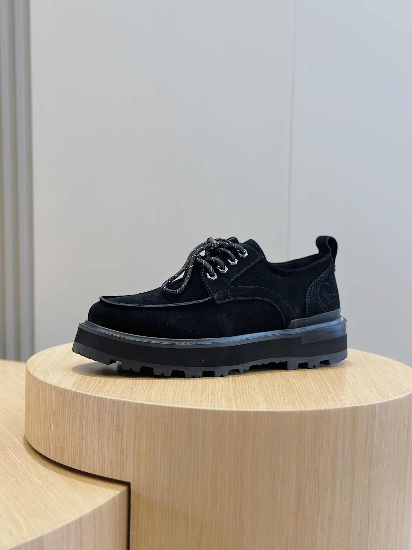 Moncler Male Leather Shoes Cow Leather M-l-s