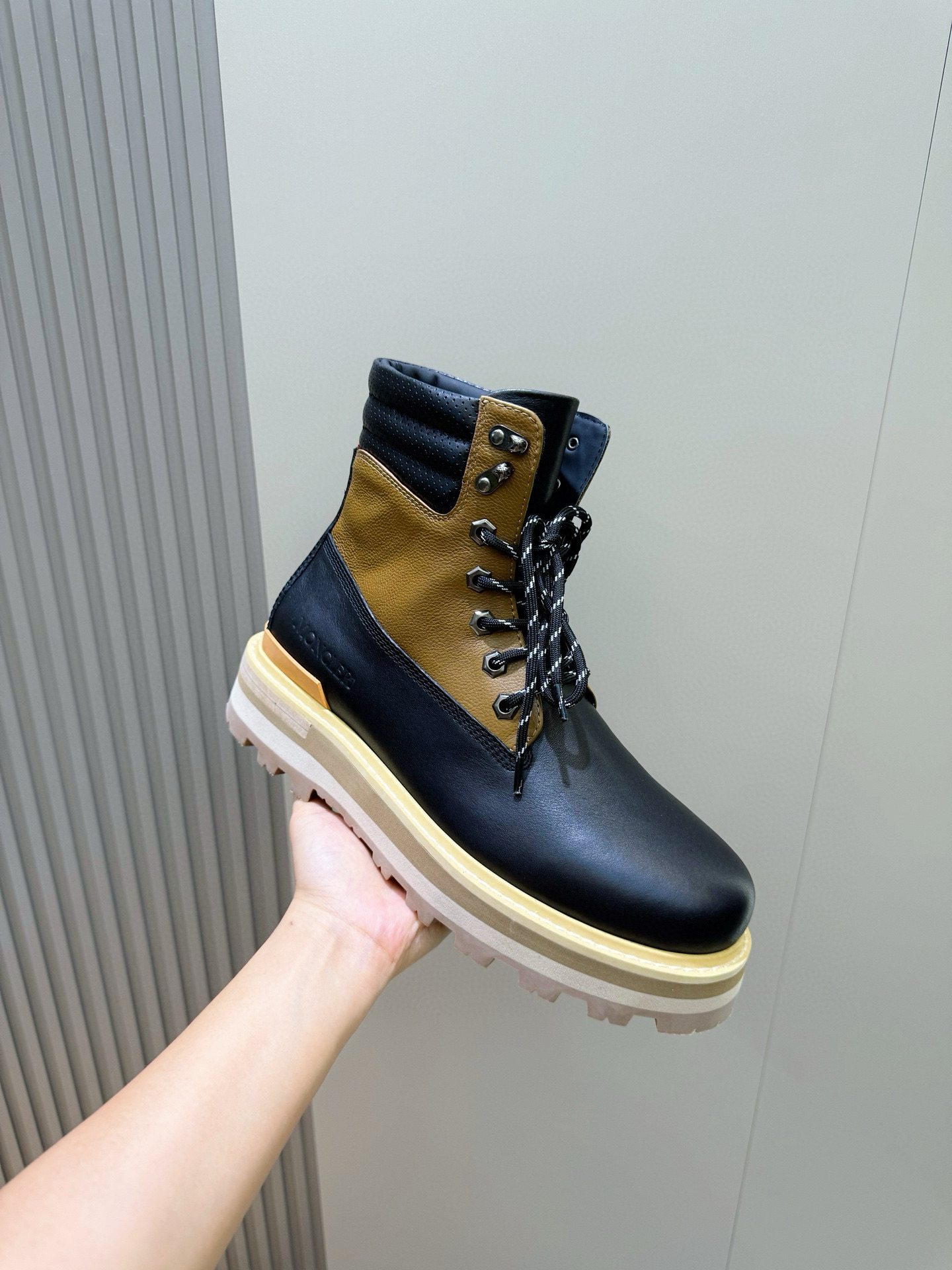 Dr. Martens Moncler Male Boots Cow Leather M-l-s