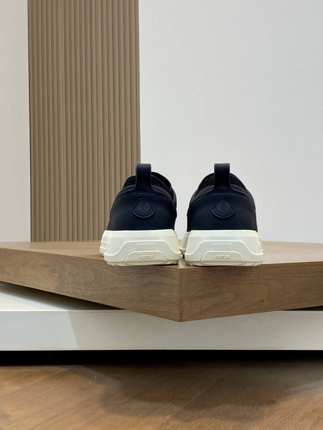 Moncler Couple Sneakers Black M-l-s