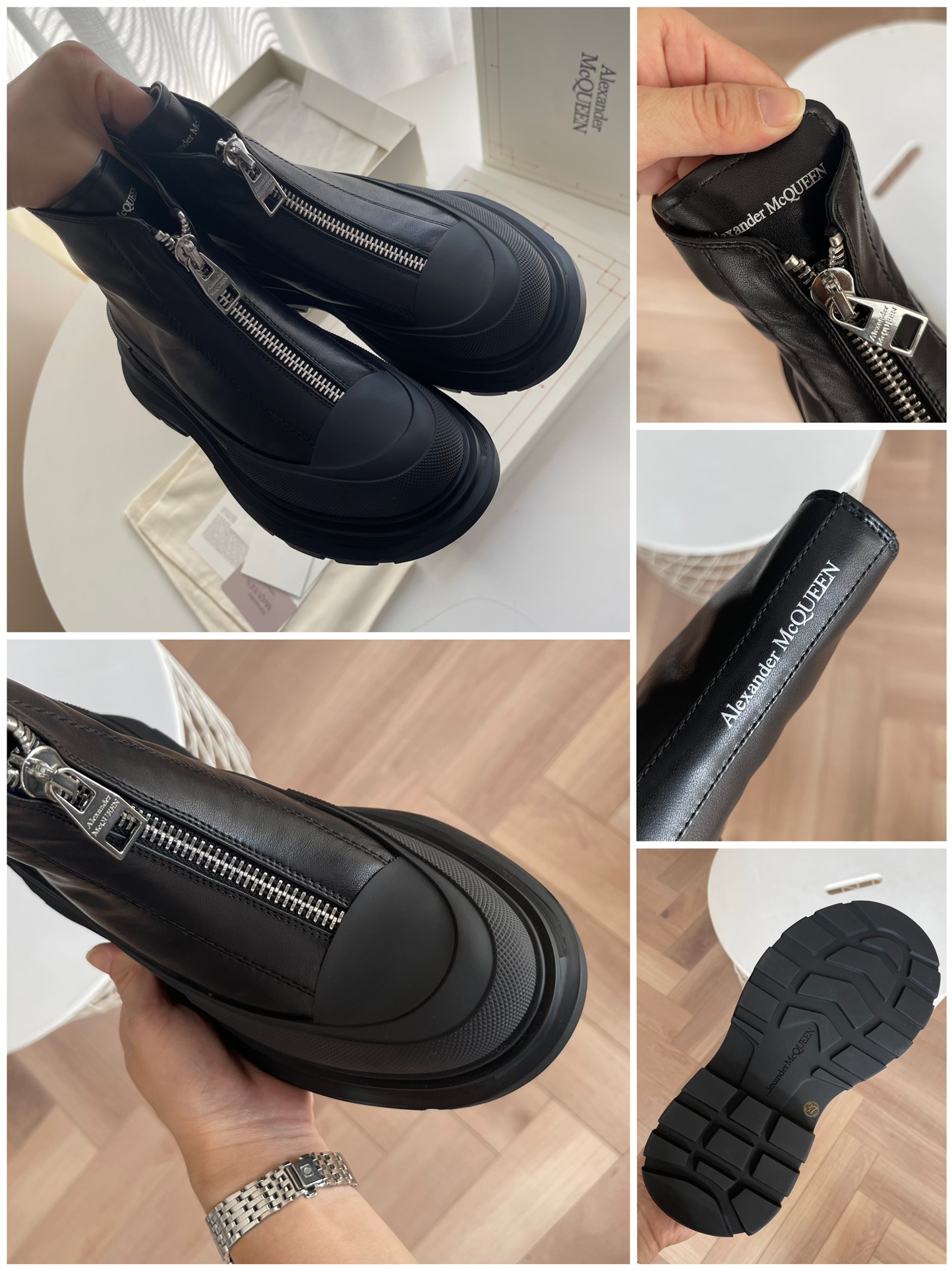 Adidas Calvin Klein Boots Cow Leather M-l-s