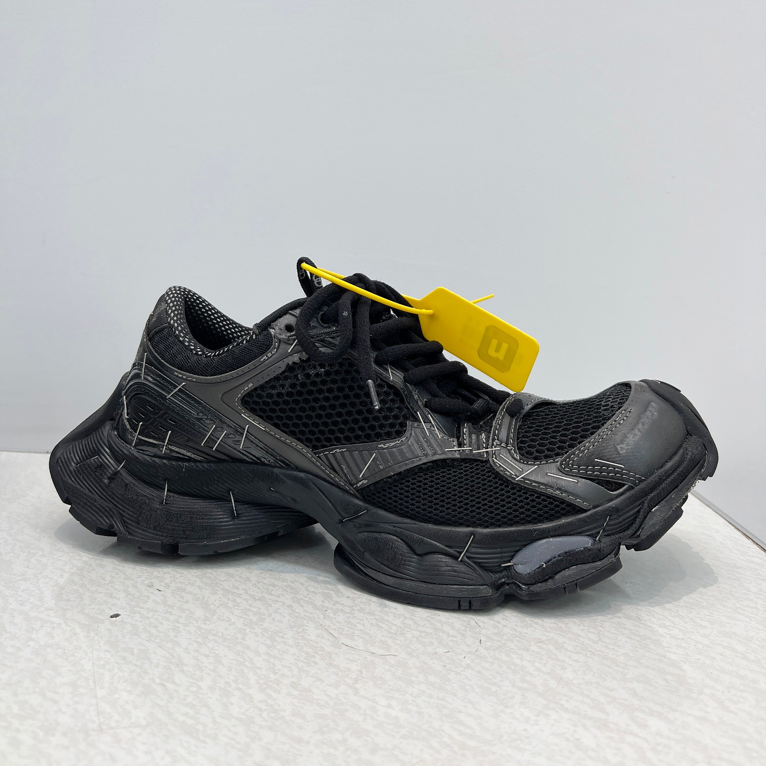 Balenciaga Running Shoes Mesh Black Breathable M-l