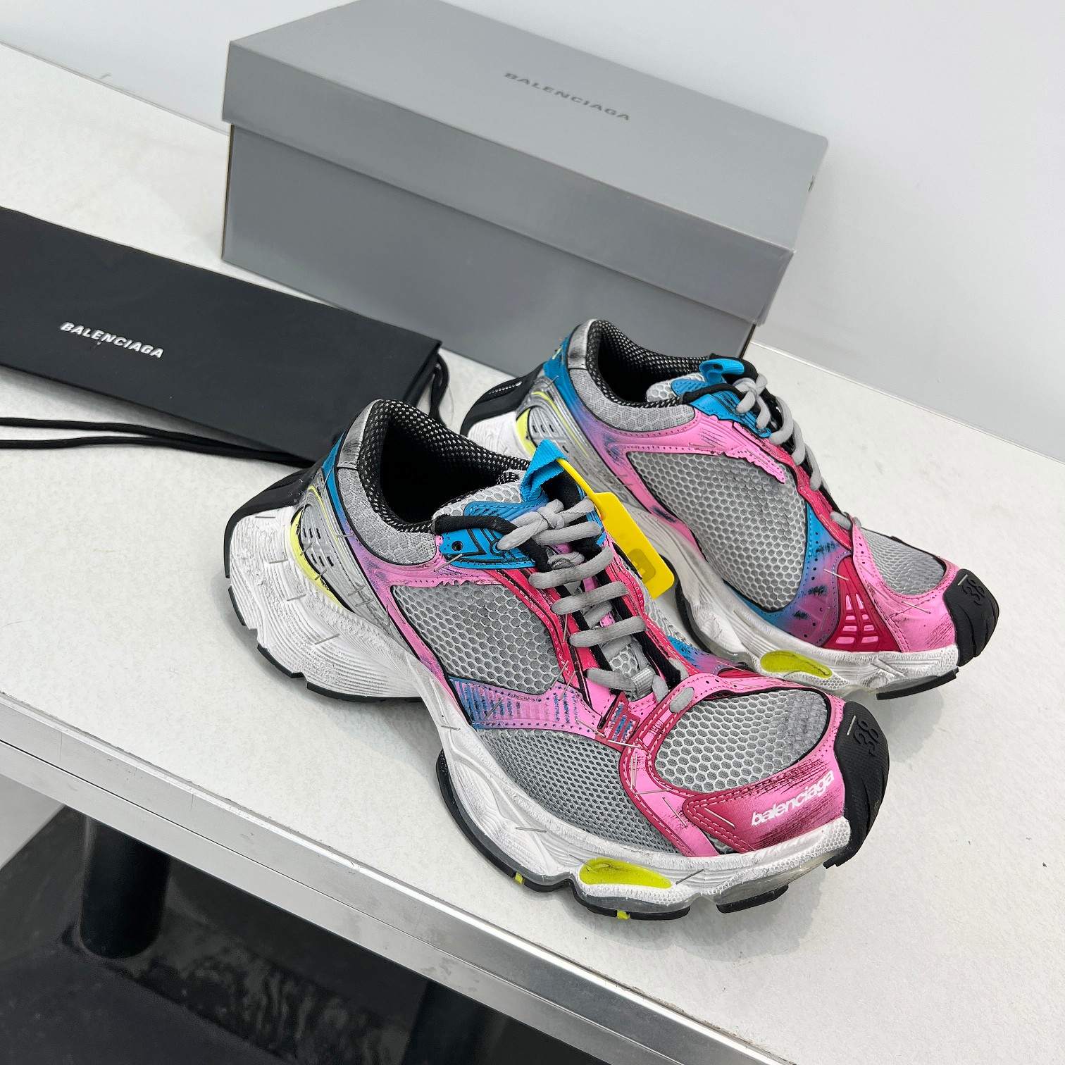 Balenciaga Running Shoes Mesh Breathable M-l