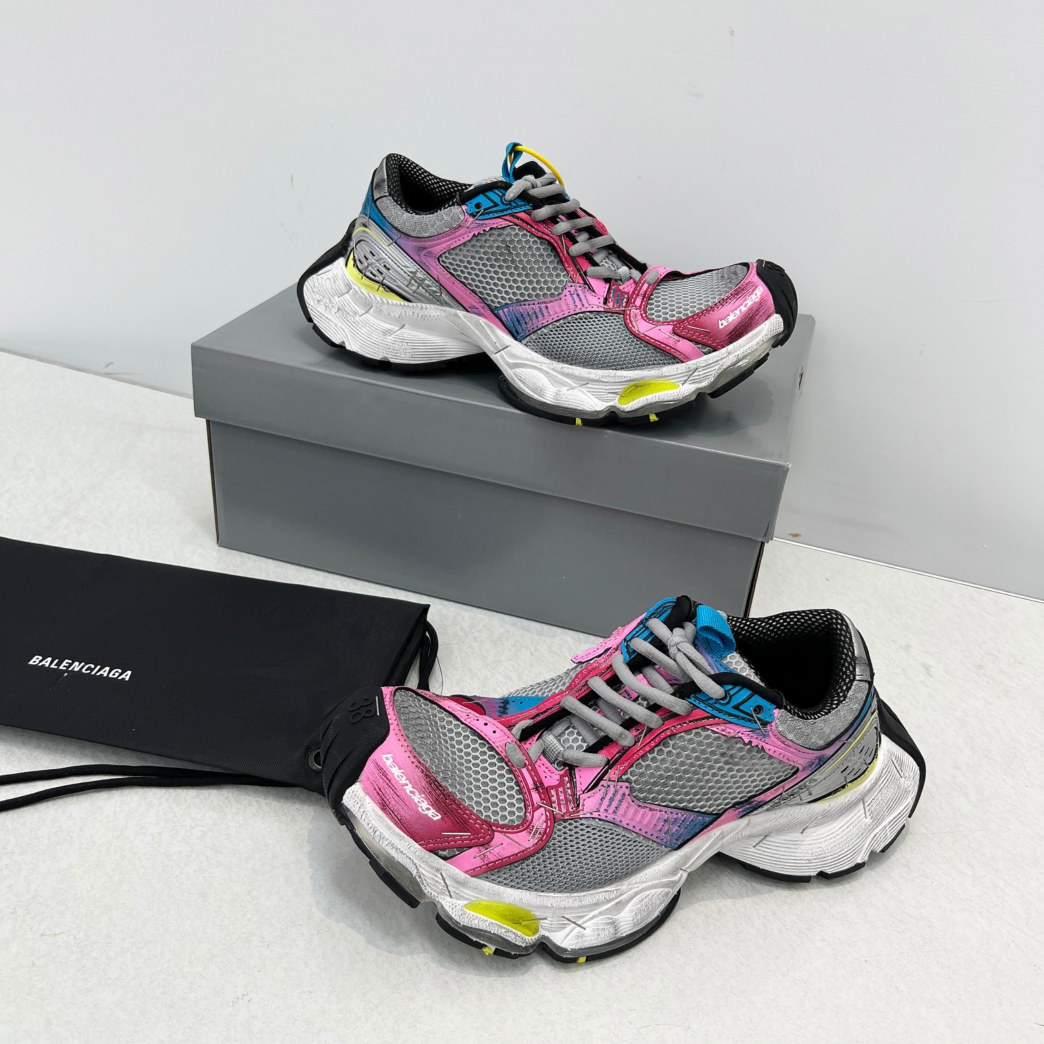 Balenciaga Running Shoes Mesh Breathable M-l