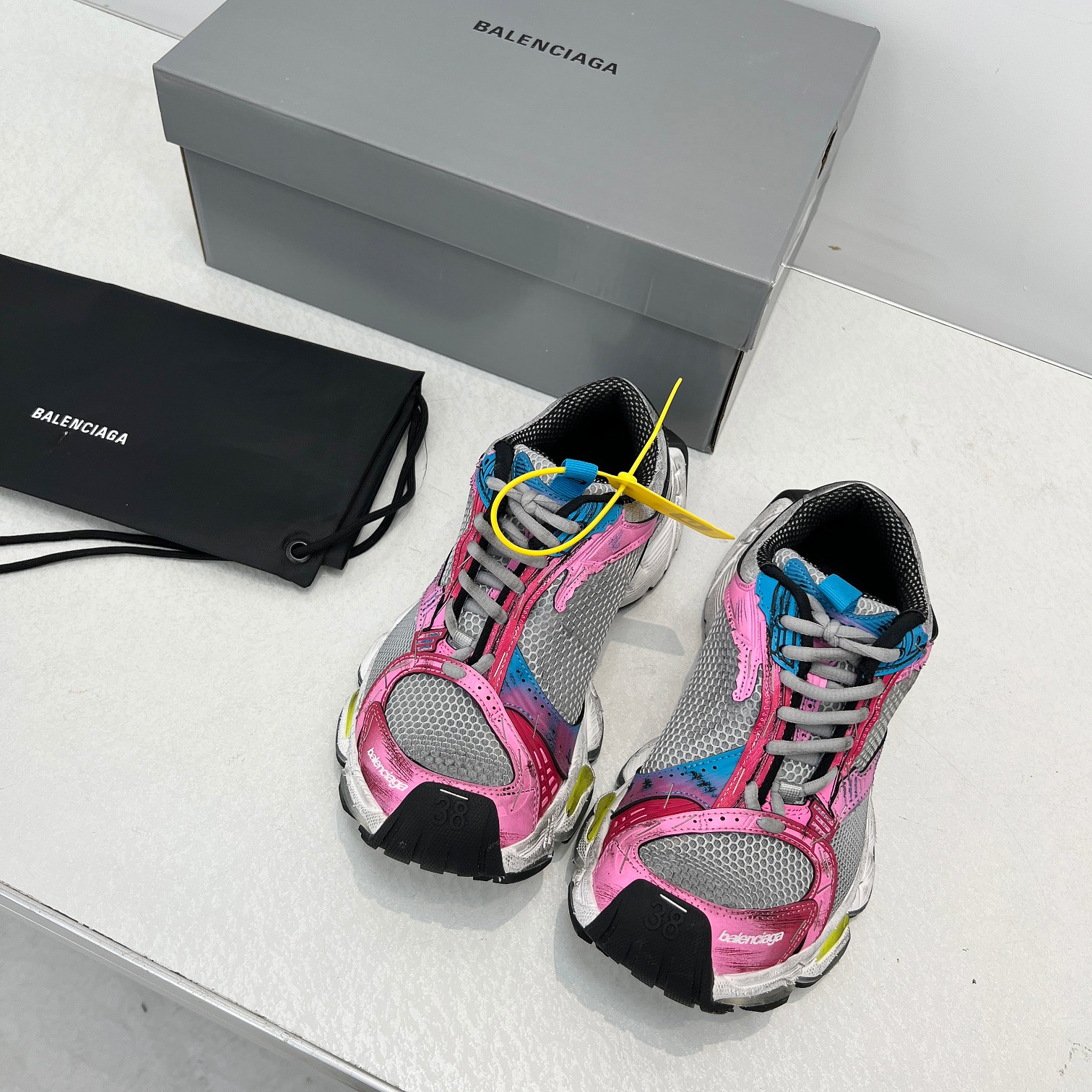 Balenciaga Running Shoes Mesh Breathable M-l