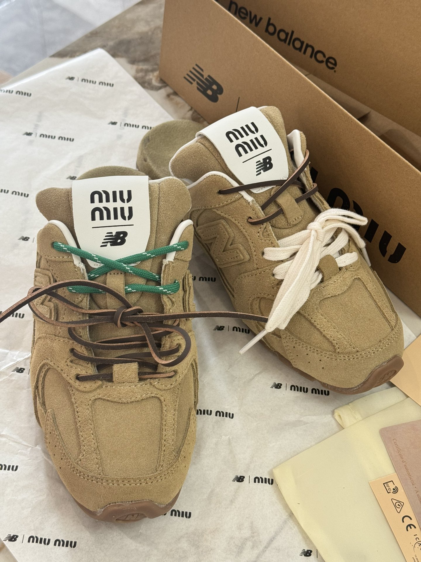 Miu Miu New Balance Female Basic Shoes M-l