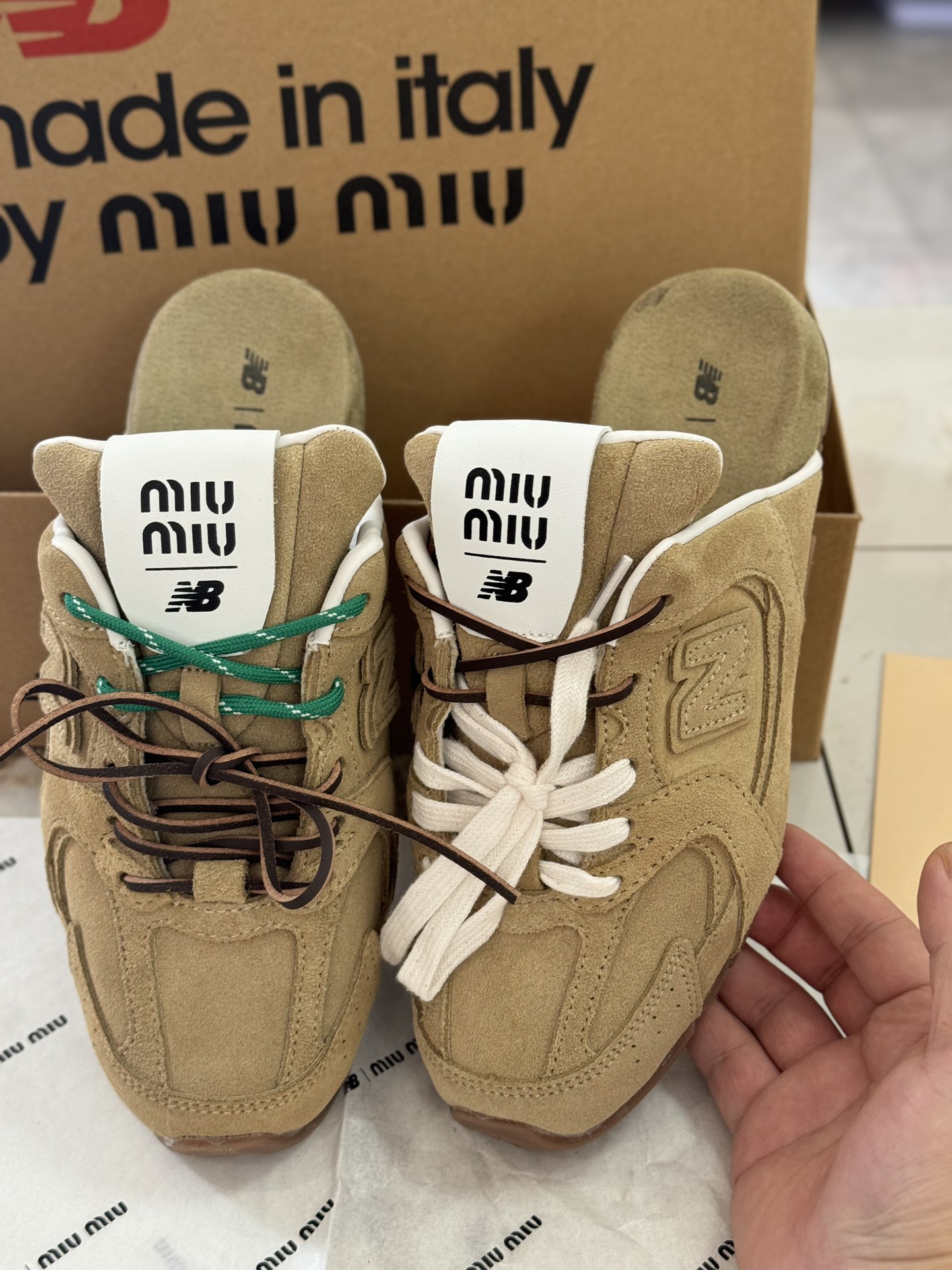 Miu Miu New Balance Female Basic Shoes M-l