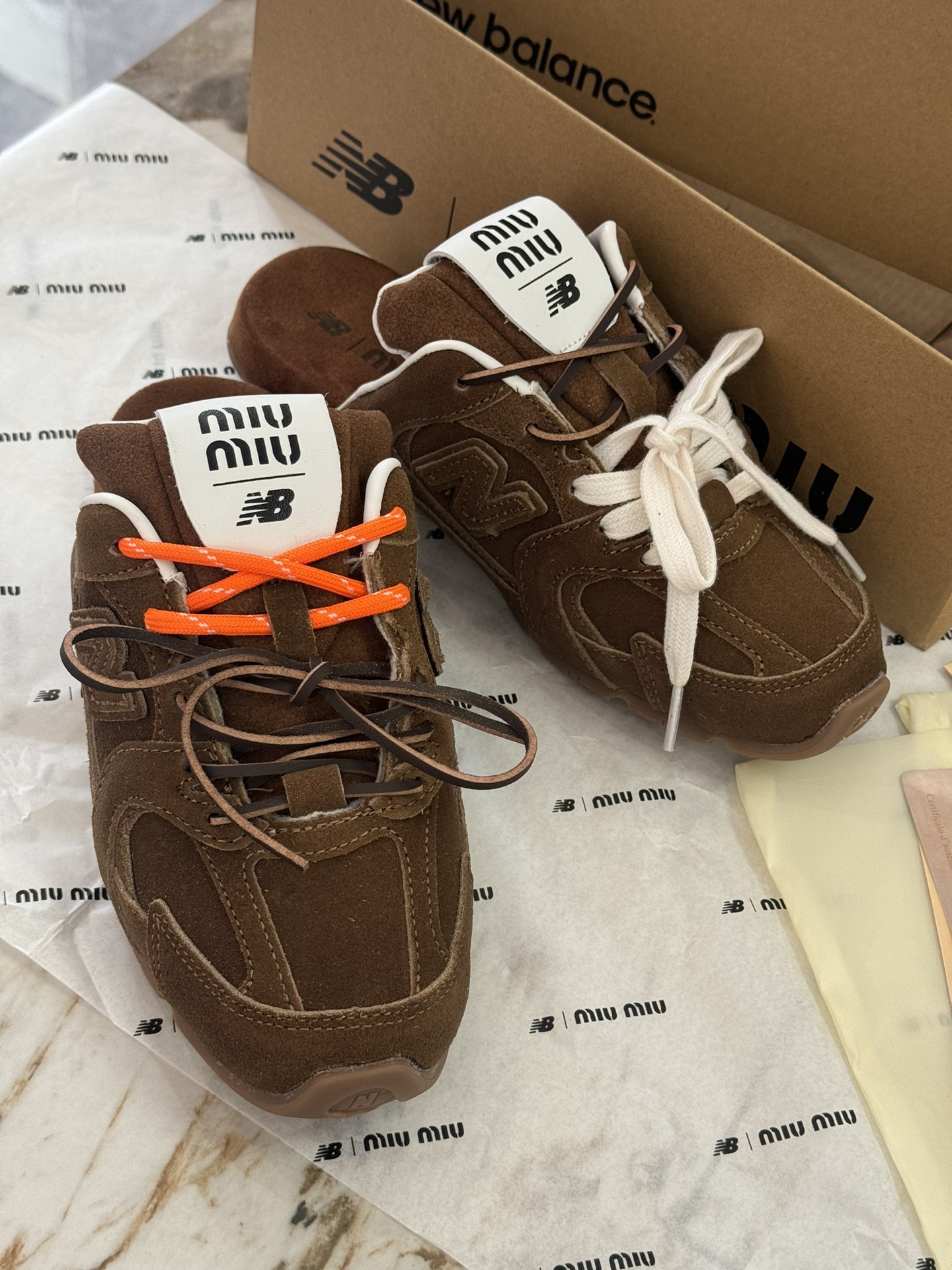 Miu Miu New Balance Female Basic Shoes M-l
