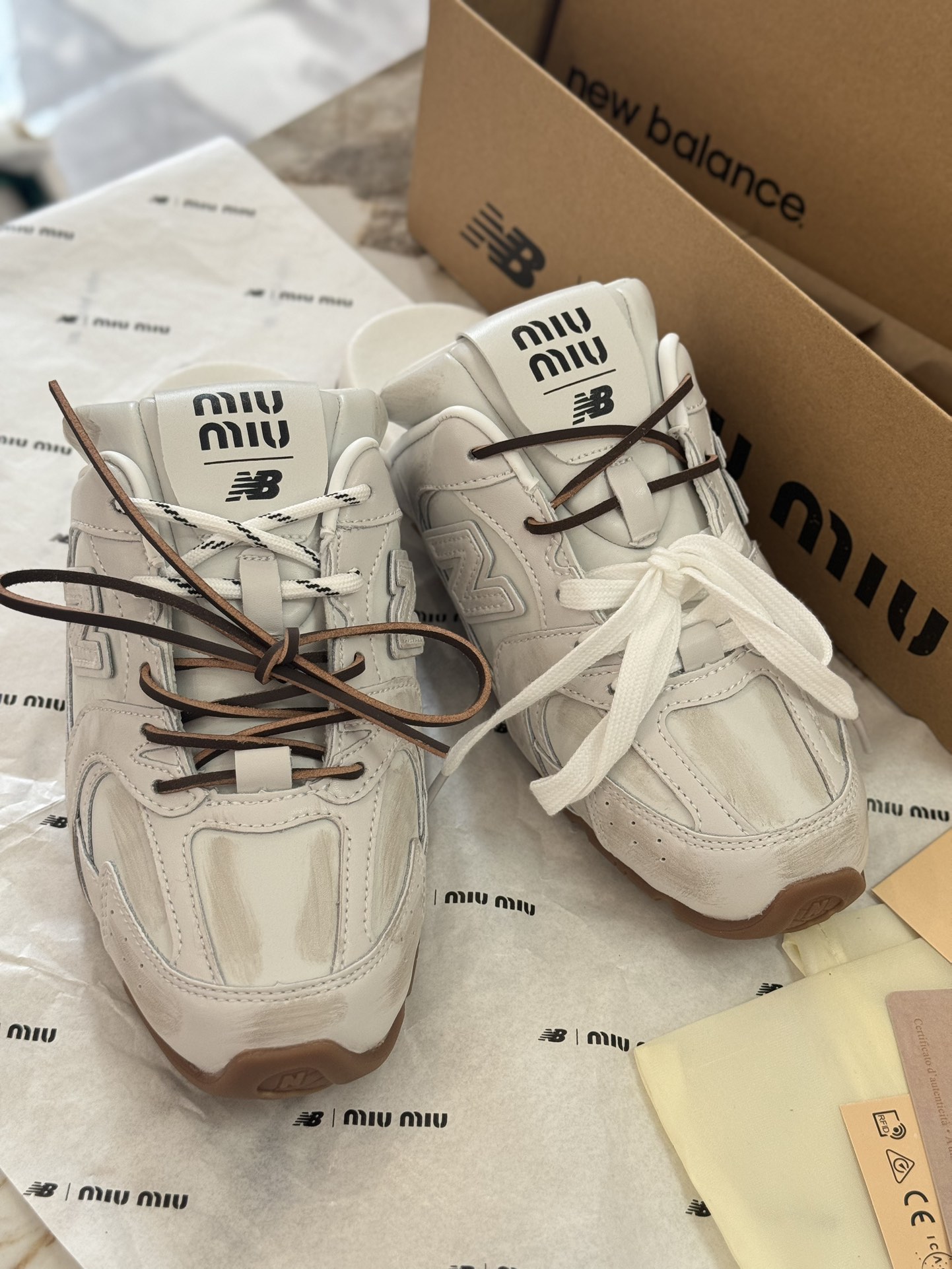 Miu Miu New Balance Female Basic Shoes M-l