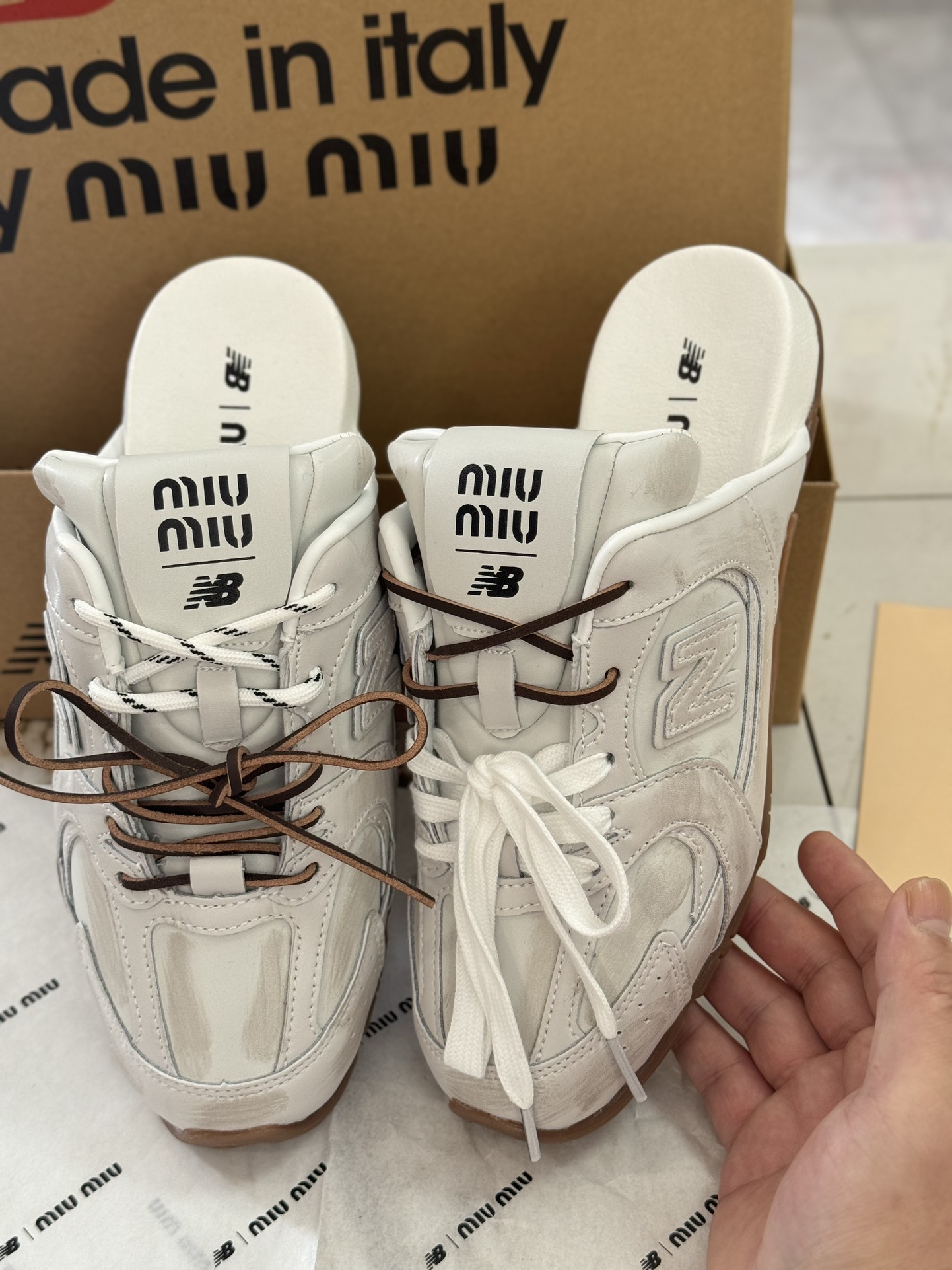 Miu Miu New Balance Female Basic Shoes M-l